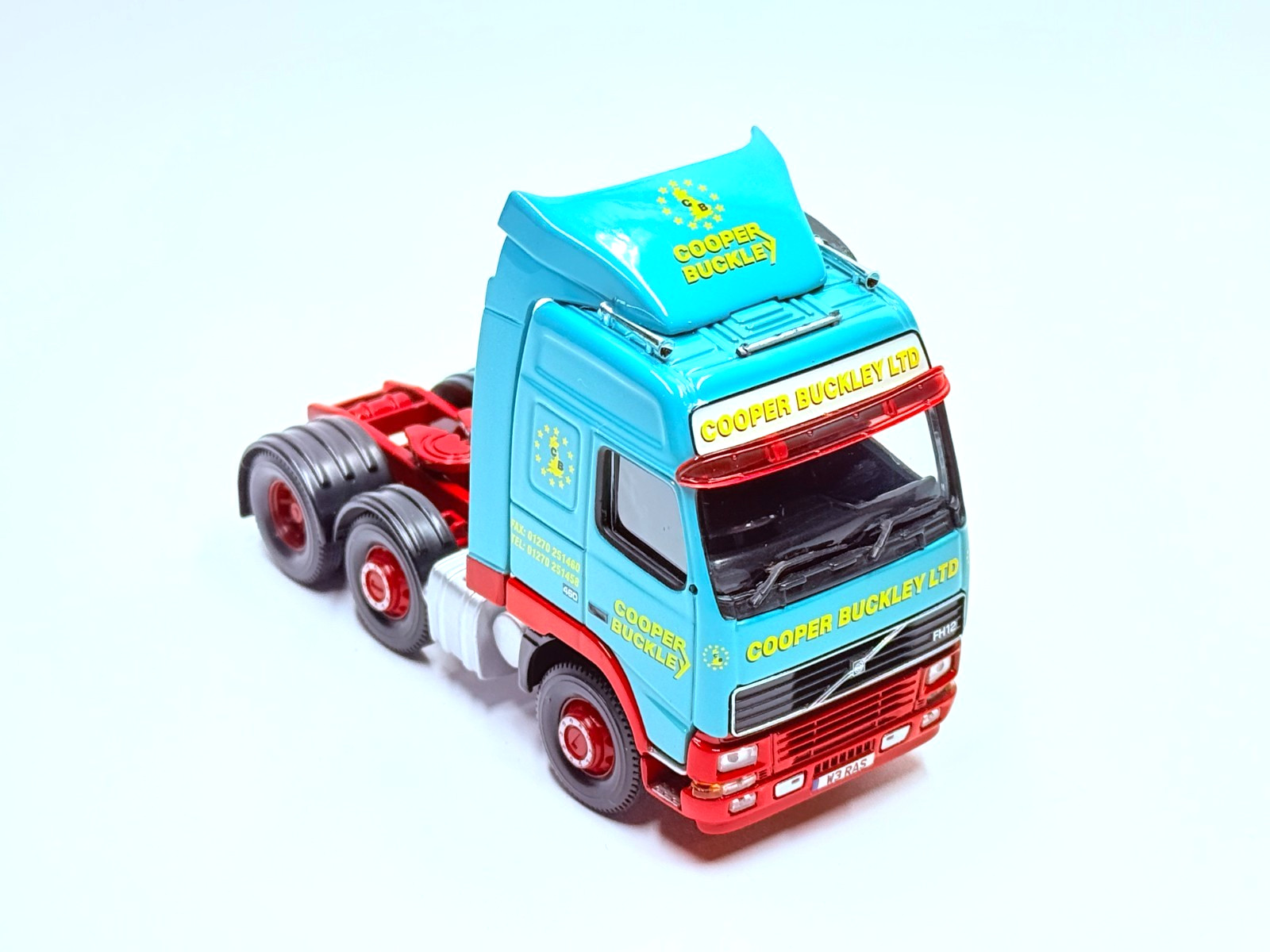 CORGI VOLVO FH TRACTOR UNIT MODEL ONLY COOPER BUCKLEY LTD CC12429 1:50