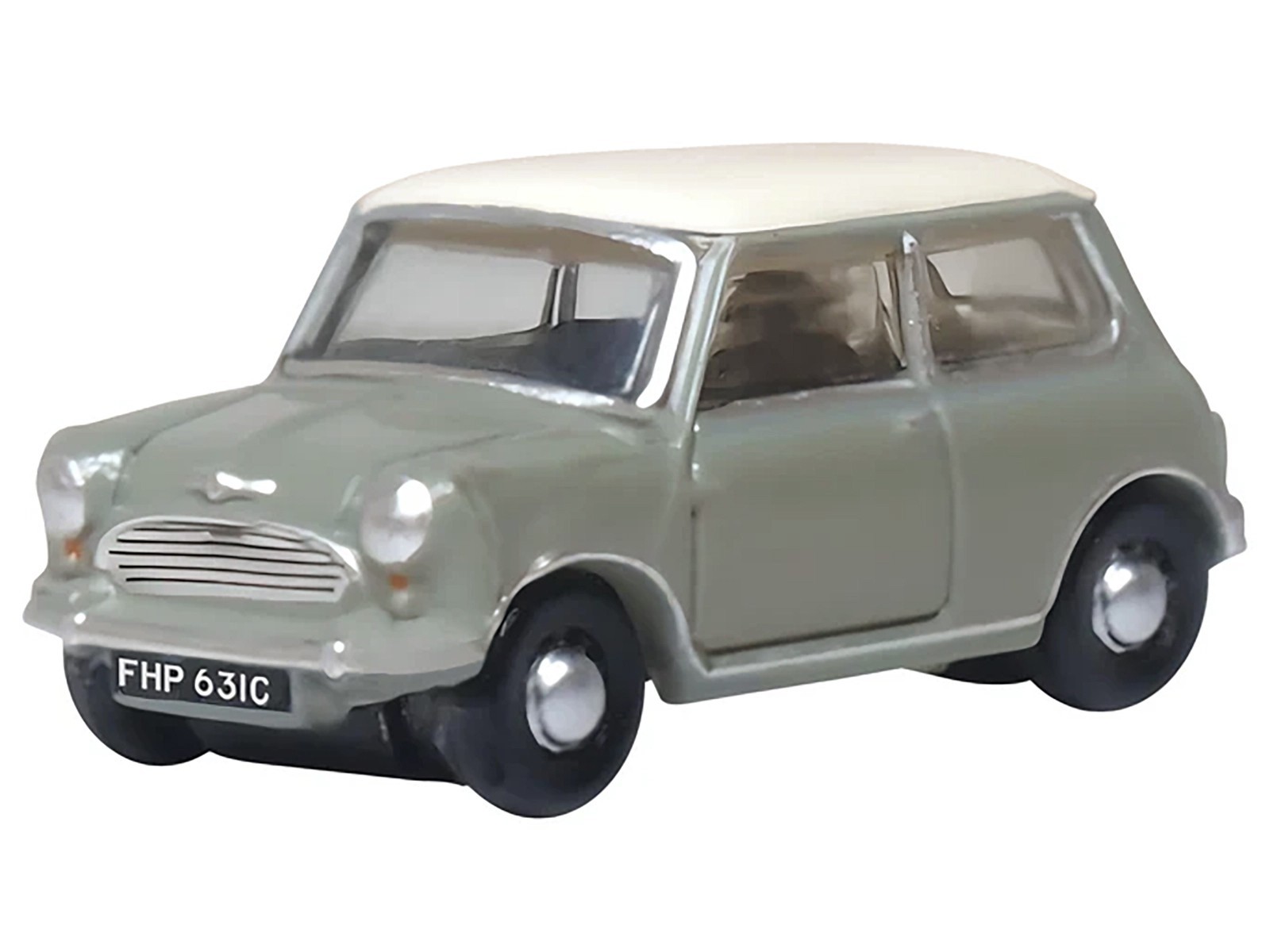 MINI CLASSIC TWEED GRAY 1/148 (N) SCALE DIECAST MODEL CAR BY OXFORD NMN009