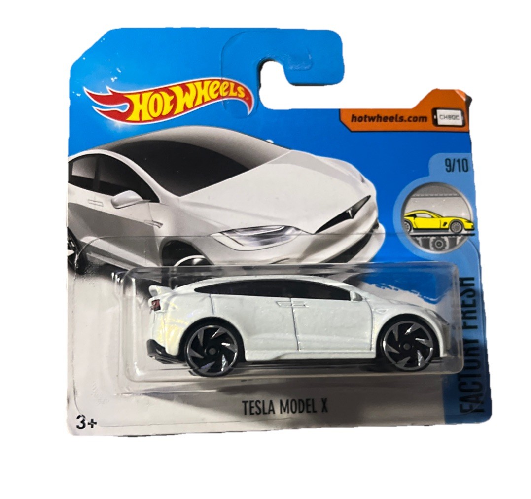 2015 HOT WHEELS TESLA MODEL X – WHITE