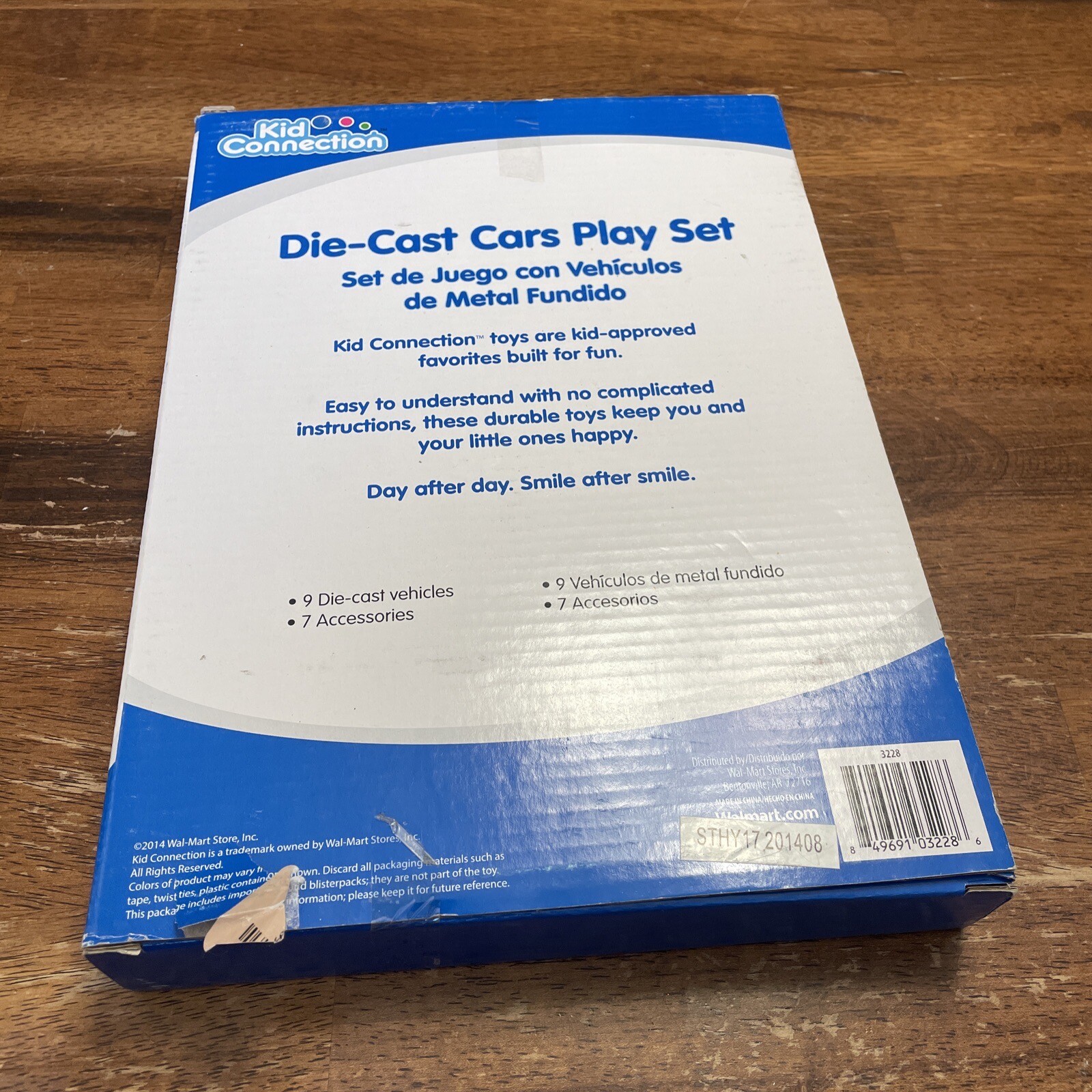16 Pieces Die-Cast Cars Play Set Kid Connection Ages 3 and up