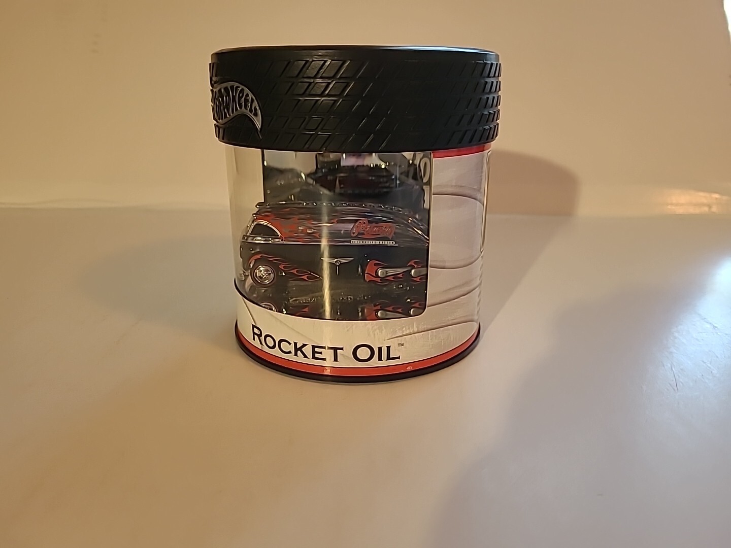 Hot Wheels Rocket Oil Tanker 2004 Petersen Automotive Museum Oil Can Black1/5000
