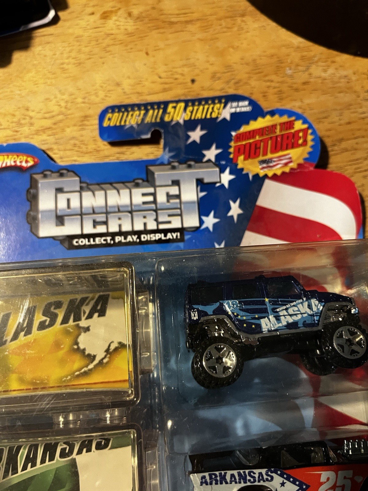 2008 HOT WHEELS 3-PACK CONNECT Alaska, Arkansas, And Tennessee SEALED NEW IN BOX