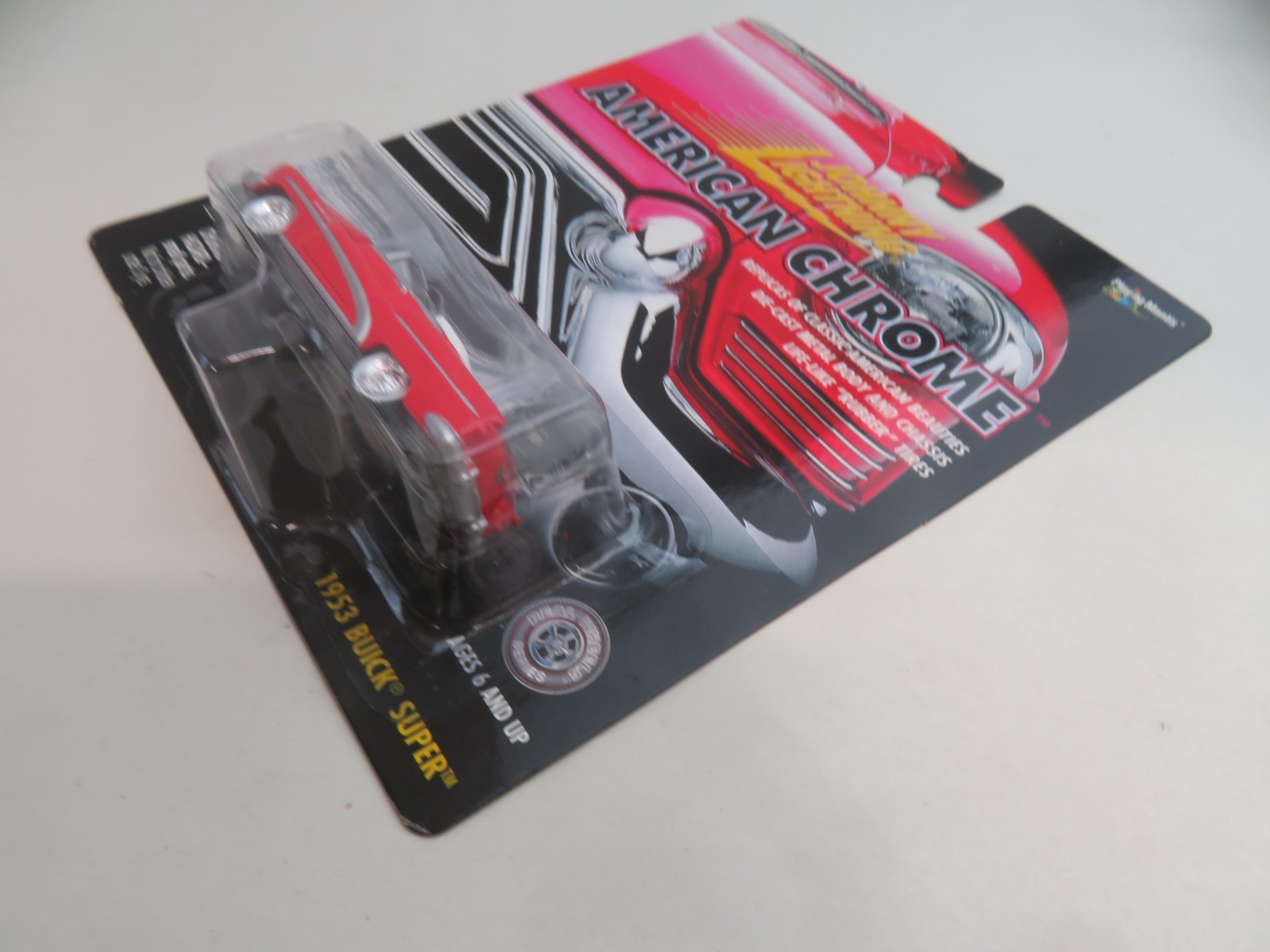 2000 Johnny Lightning American Chrome Red 1953 Buick Super
