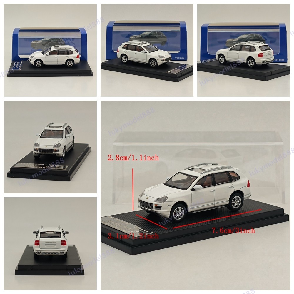 1/64 STREET WARRIOR SW Cayenne Turbo S Luxury SUV Sports Model Diecast Models