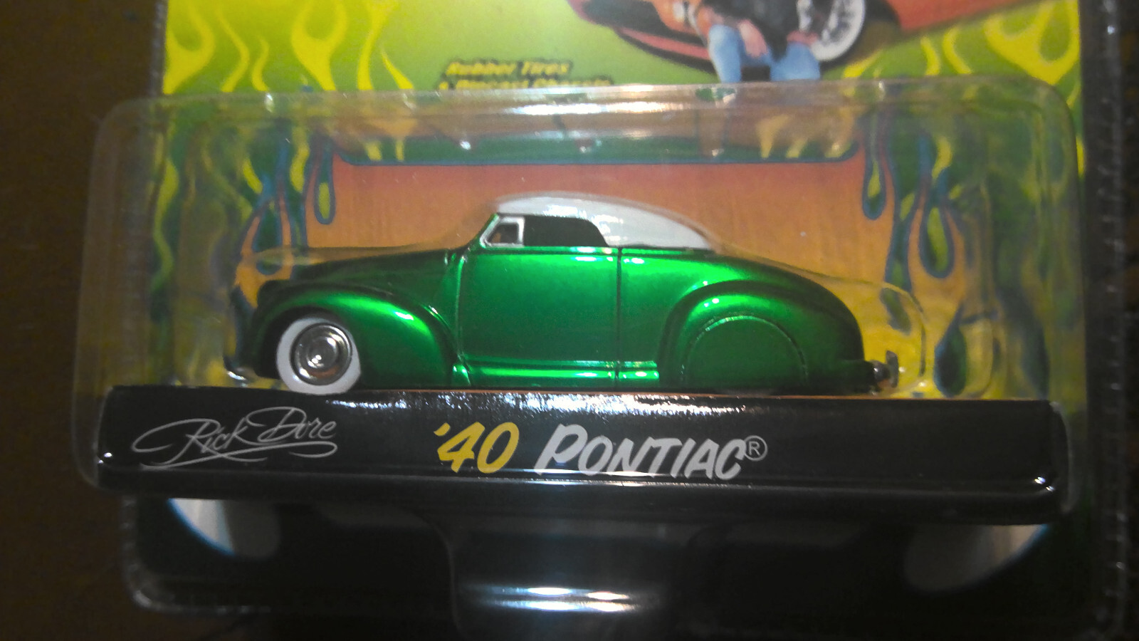 Jada Toys Road Rats Rick Dore Kustoms Series ’40 Pontiac Green Highly Detailed