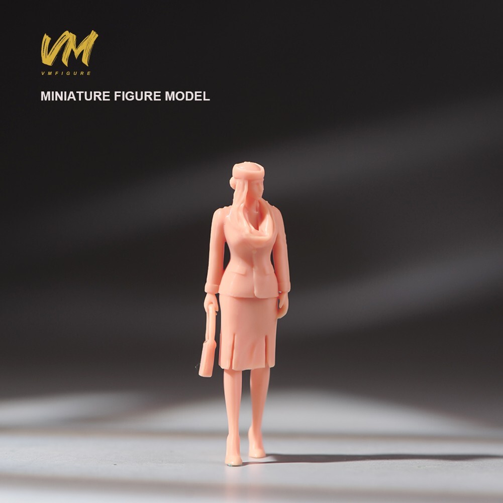 Resin 1/18 1/24 1/43 1/64 1/87 UnpaintHeroic Life Mini Doll Figure Model Toys