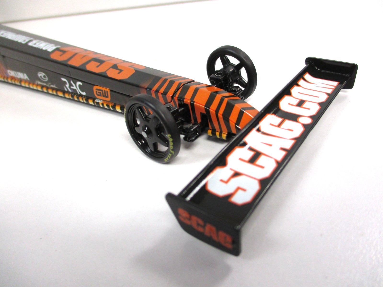 RC2 AUTO WORLD TONY SCHUMACHER SCAG EQUIPMENT 2023 NHRA TOP FUEL DRAGSTER – 1/24