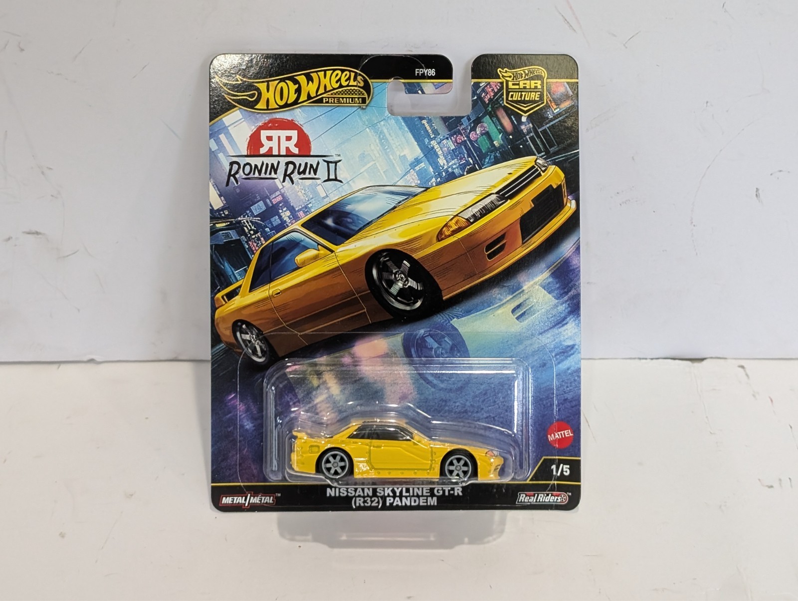 2025 Hot Wheels Ronin Run 2 Nissan Skyline R32 GTR Pandem