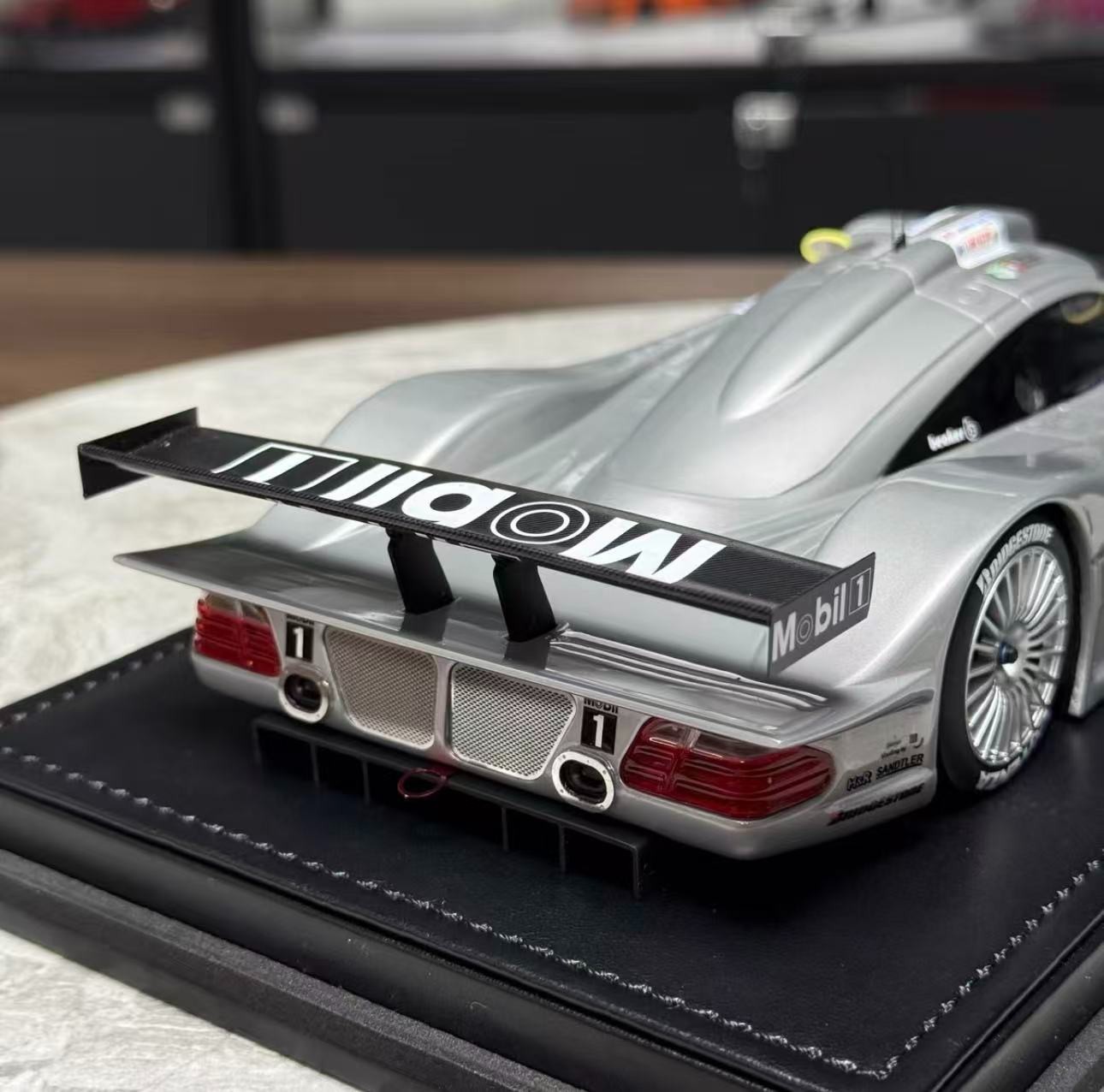 *SUPER RARE* Ivy Models 1/18 Mercedes Benz CLR 1999 24 Hours of LeMans #6