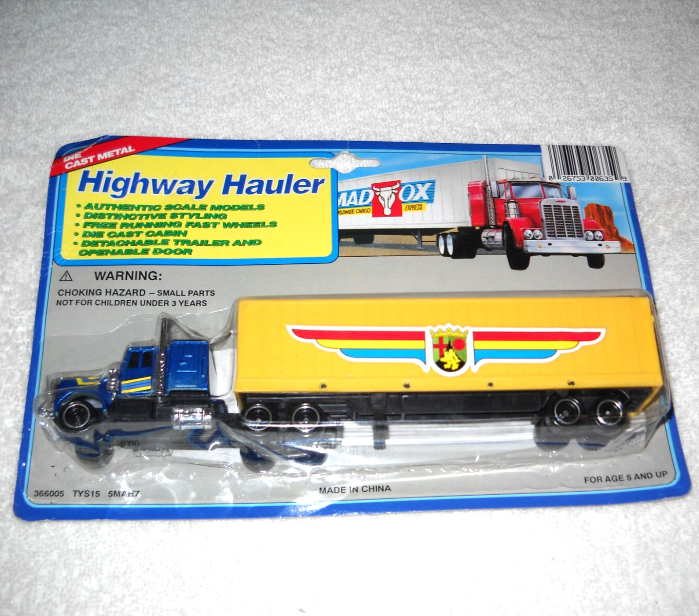 Trucks, Diecast Metal, Highway Hauler, Please see the photos.