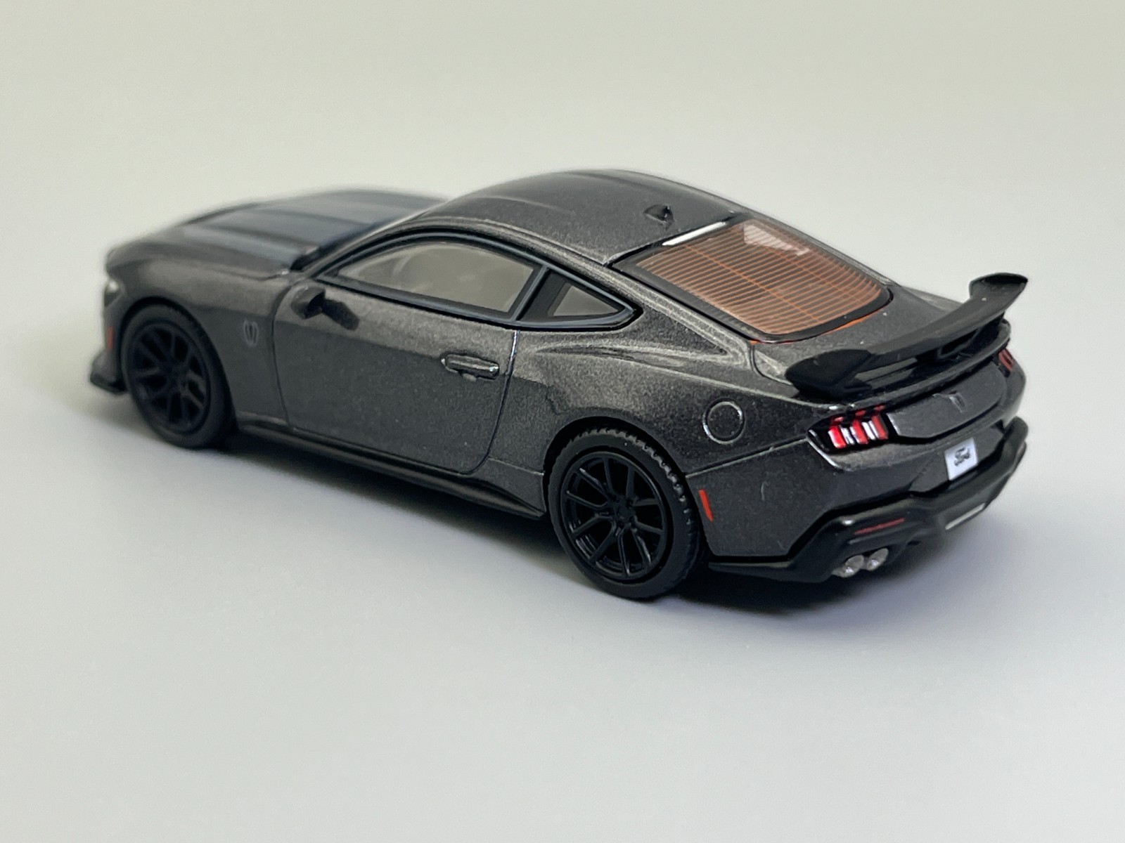 Ford Mustang Dark Horse Carbonized Gray S650 MiniGT 957 1/64 scale