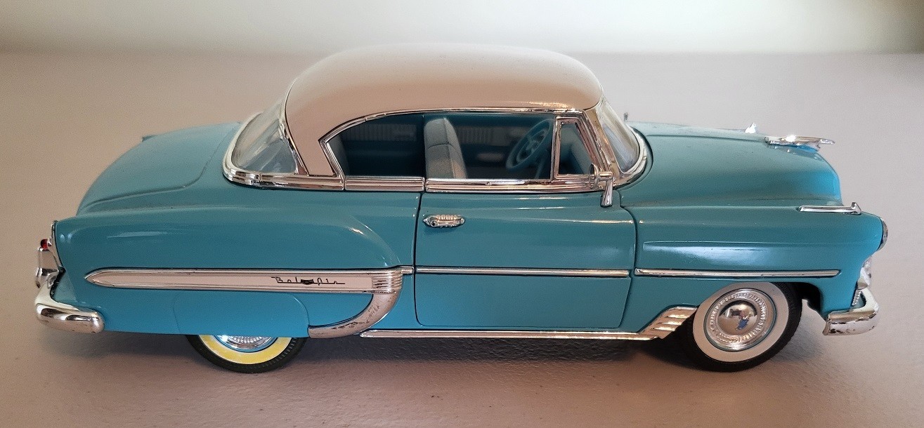 JADA 1953 CHEVROLET BEL AIR HARDTOP 1/24 SCALE DIECAST MODEL CAR