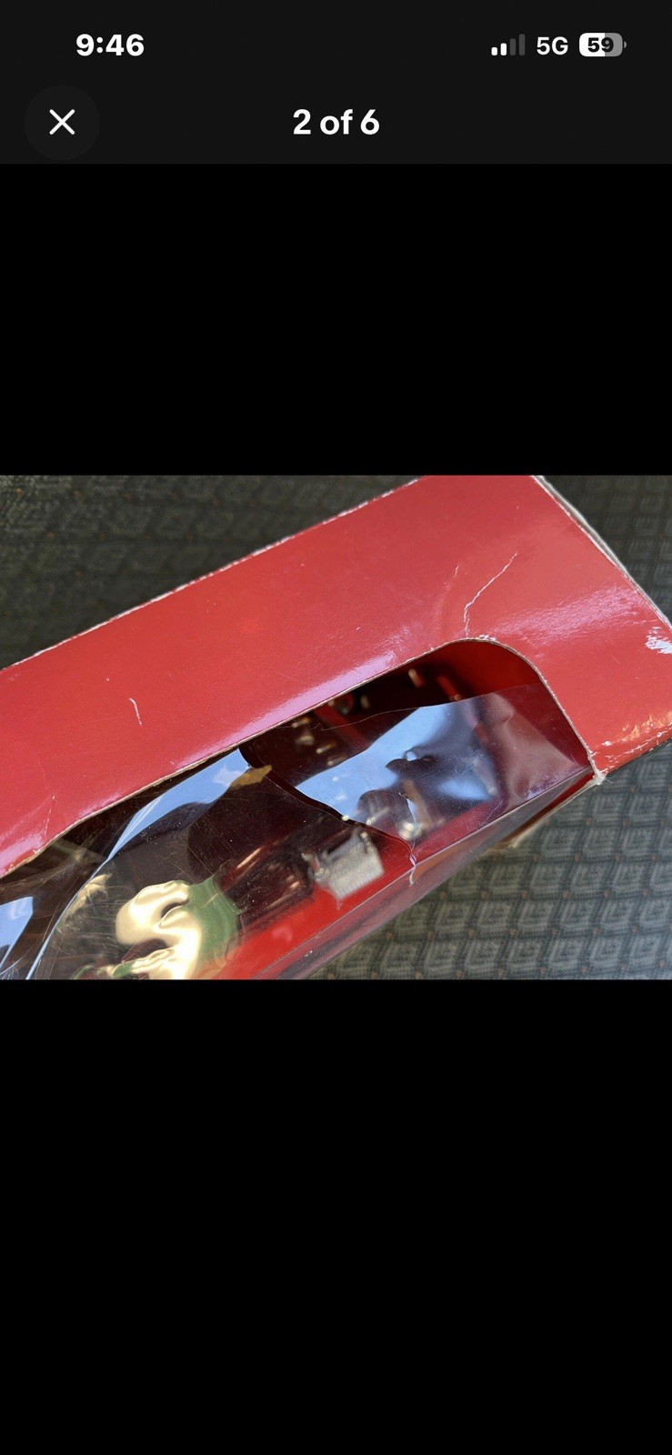New Ray Peterbilt 379 NC State Agriculture Fair Tractor trailer In Damaged Box