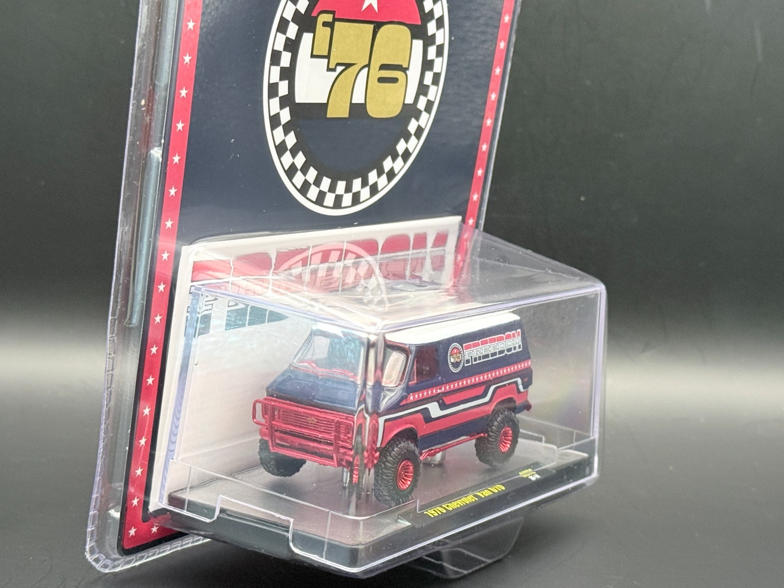M2 1976 Chevrolet Van “FREEDOM EDDITION” 31500 HS78 1/64 CHASE