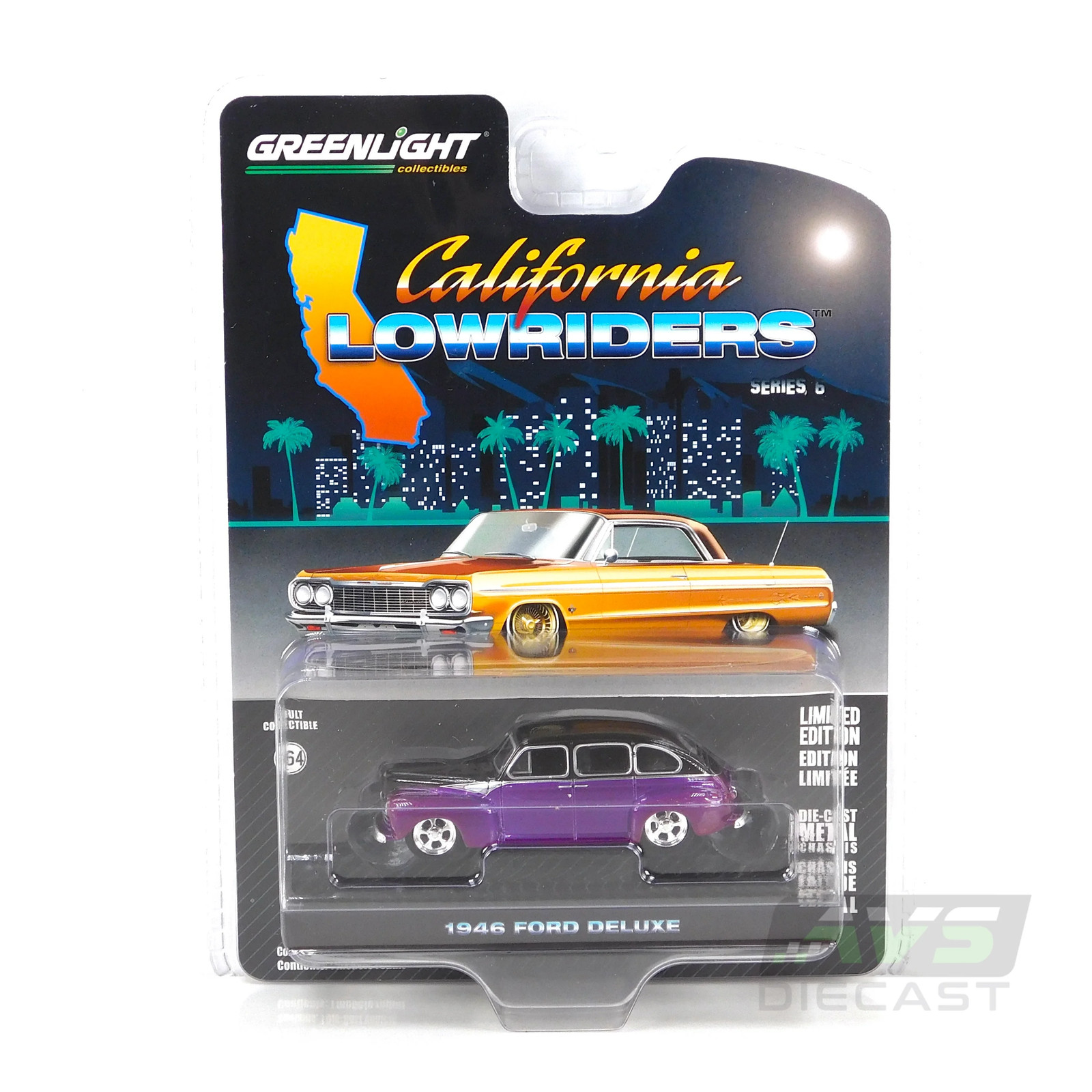Greenlight California Lowriders Series 6 1946 Ford Fordor 1:64 Diecast
