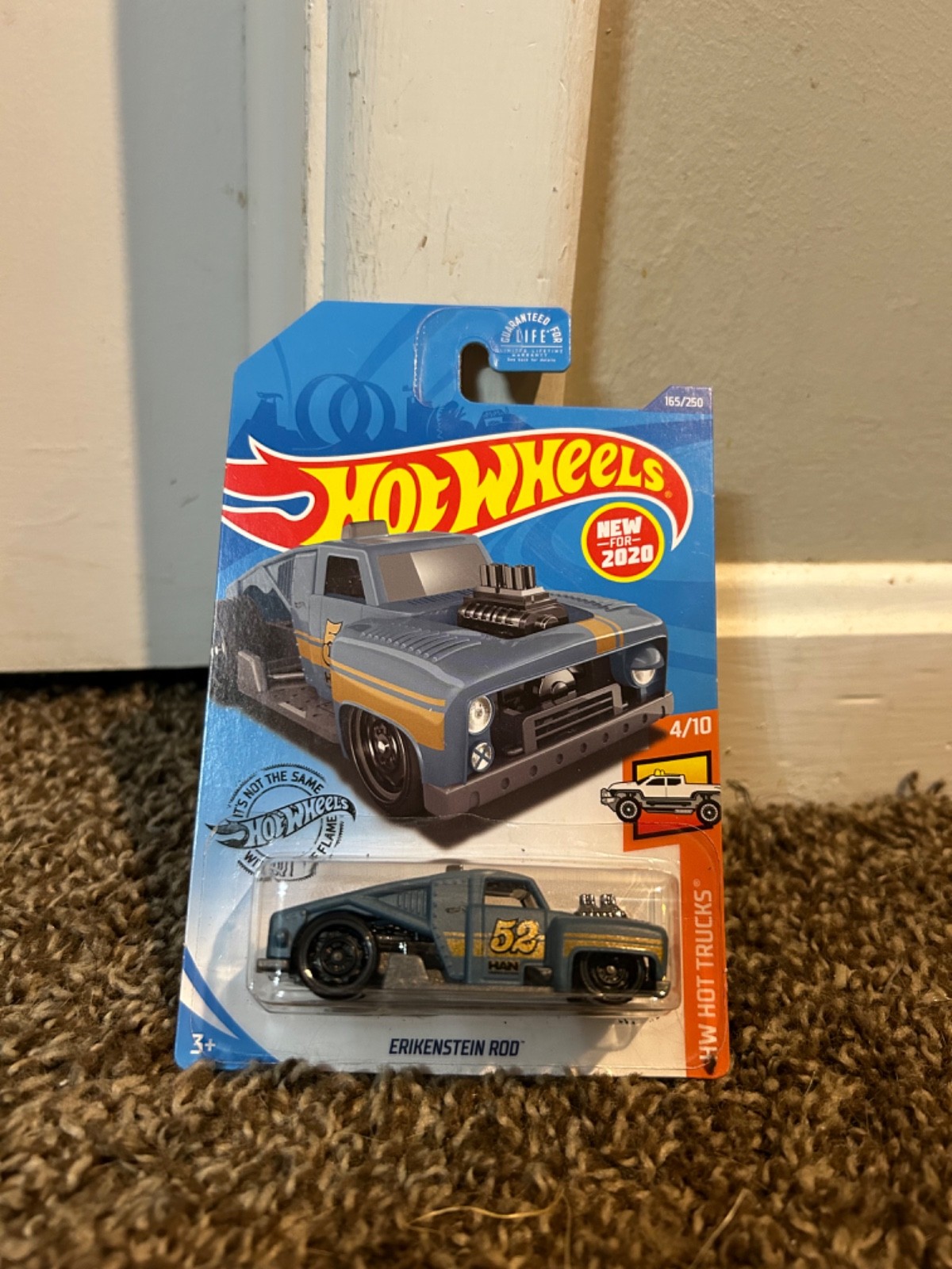 Hot Wheels 2020 Mainline HW Hot Trucks Erikenstein Rod Blue #165
