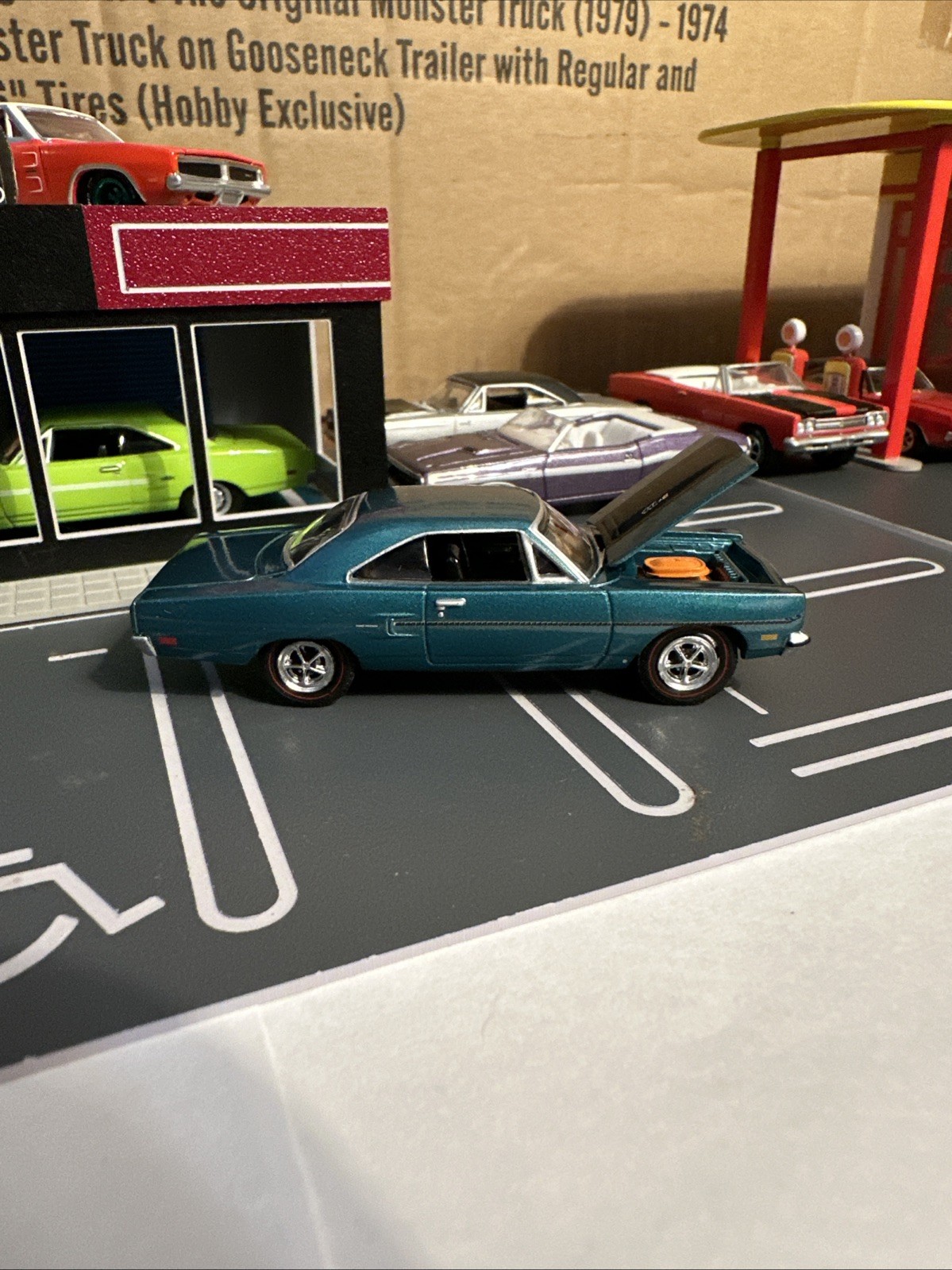 2008 Greenlight 1970 Plymouth Road Runner In Green 1/64 Adult Collectible Loose