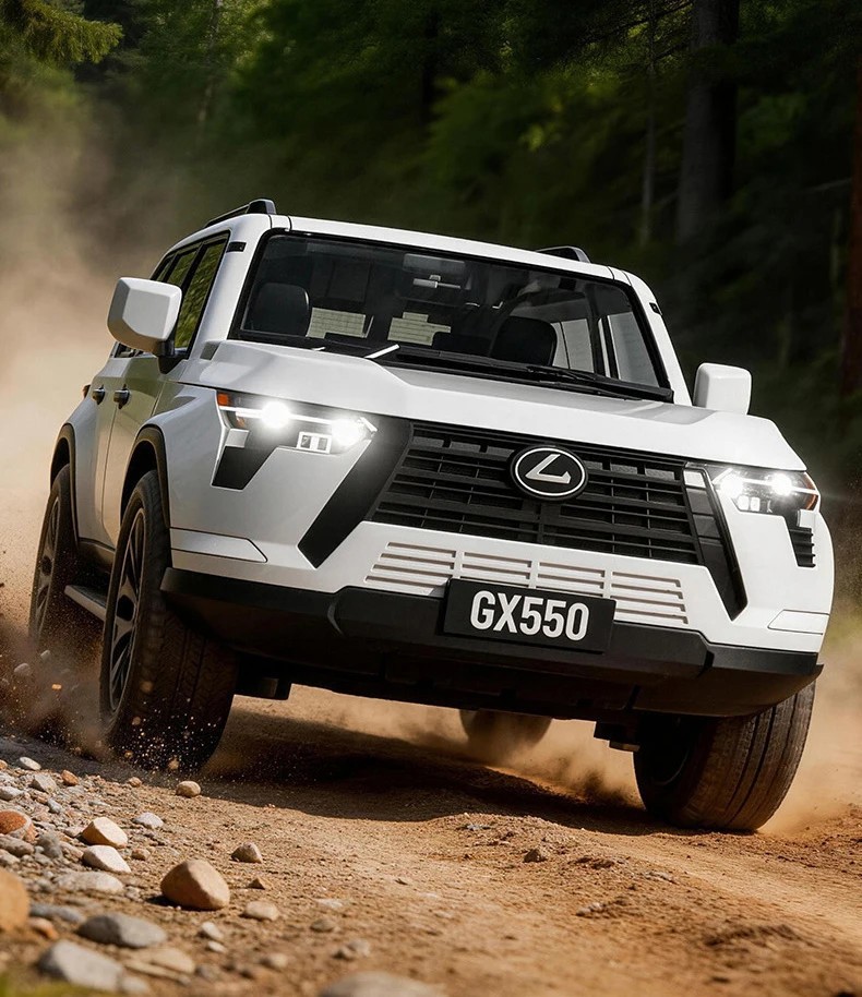 1:24 Lexus GX550 2026 SUV Alloy Luxy Car Model Diecasts Off-road Vehicles Car
