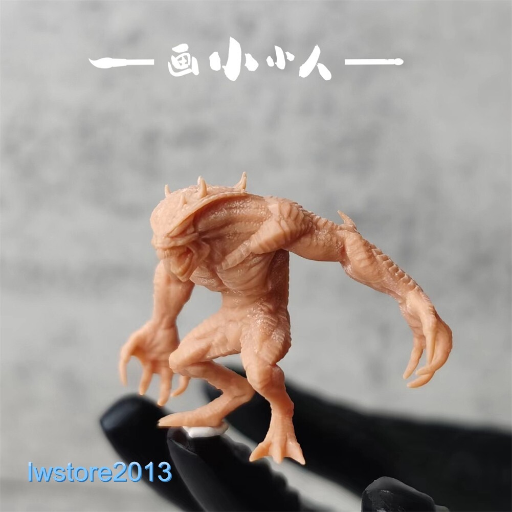 1/64 Monster Zombie Miniatures Scene Props Figures Model For Cars Vehicles Toys