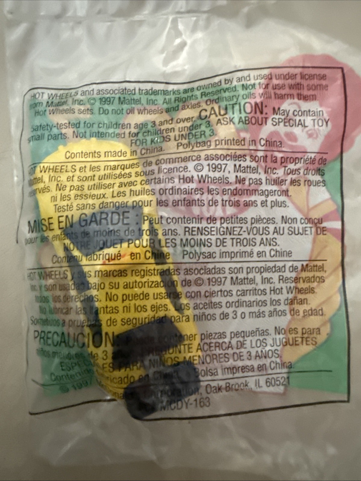 McDonald’s Hot Wheels 1997 Collection #6. #7. #8. #9. #10