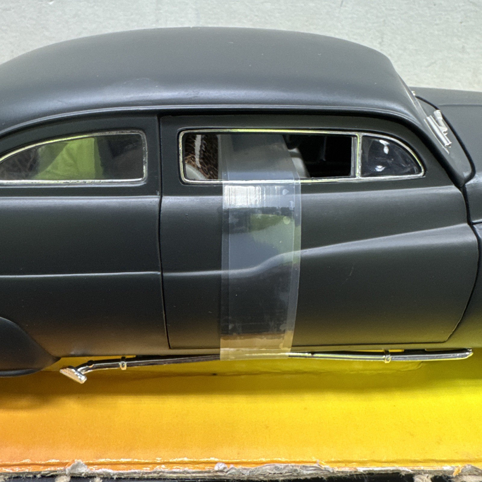 1/18 Diecast 1951 Chopped Mercury, Matt Black, American Muscle (2000) No BOX D3