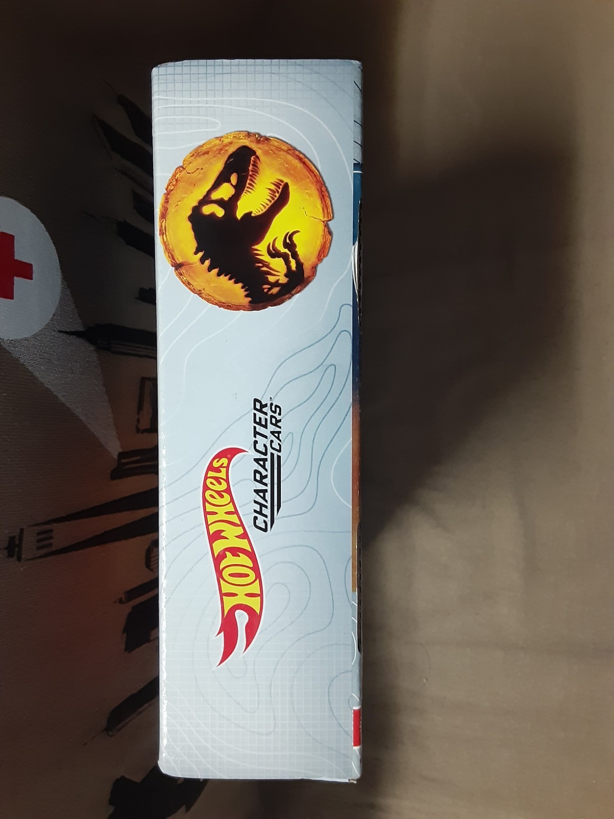 HOT WHEELS CHARACTER CARS JURASSIC WORLD DOMINION 5 CAR BOX SET MIB