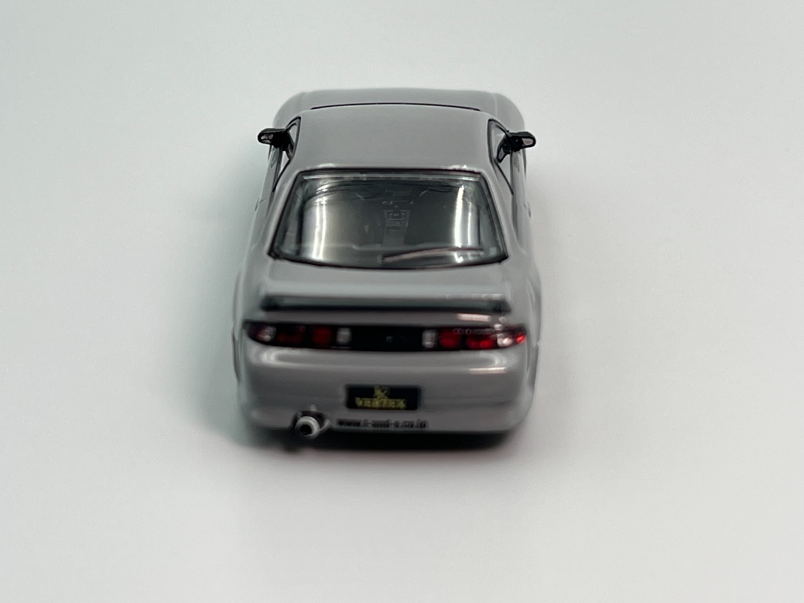 Nissan Silvia S14 240SX VERTEX Grey Tarmac Works 1/64 scale