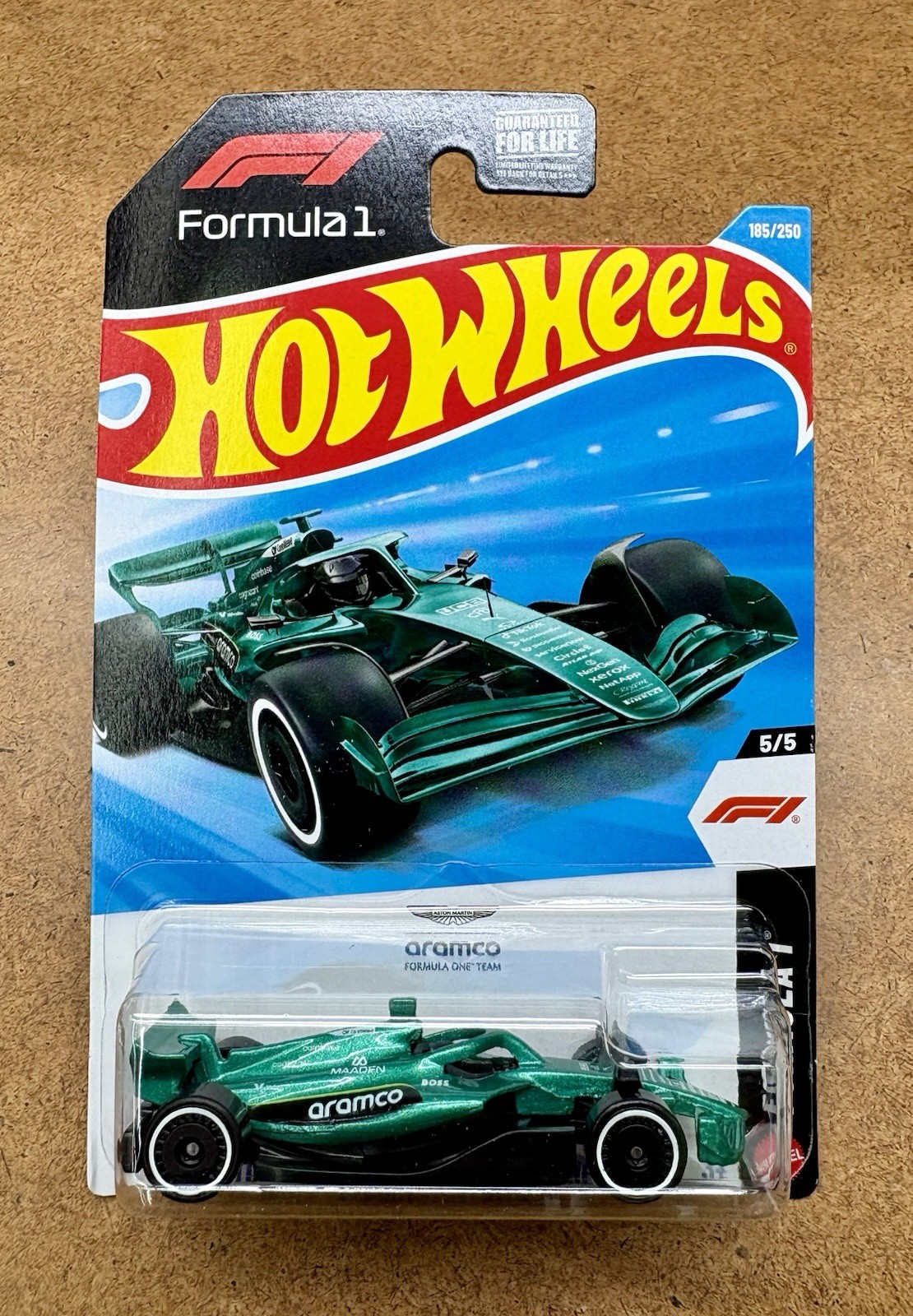2026 Hot Wheels F1 Aston Martin Aramco Formula One Team Formula 1 #185