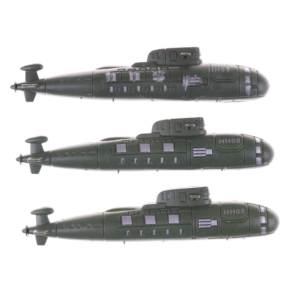 2PCS World War II war military submarine model sand scene model toy.ecJ TsAMHJ