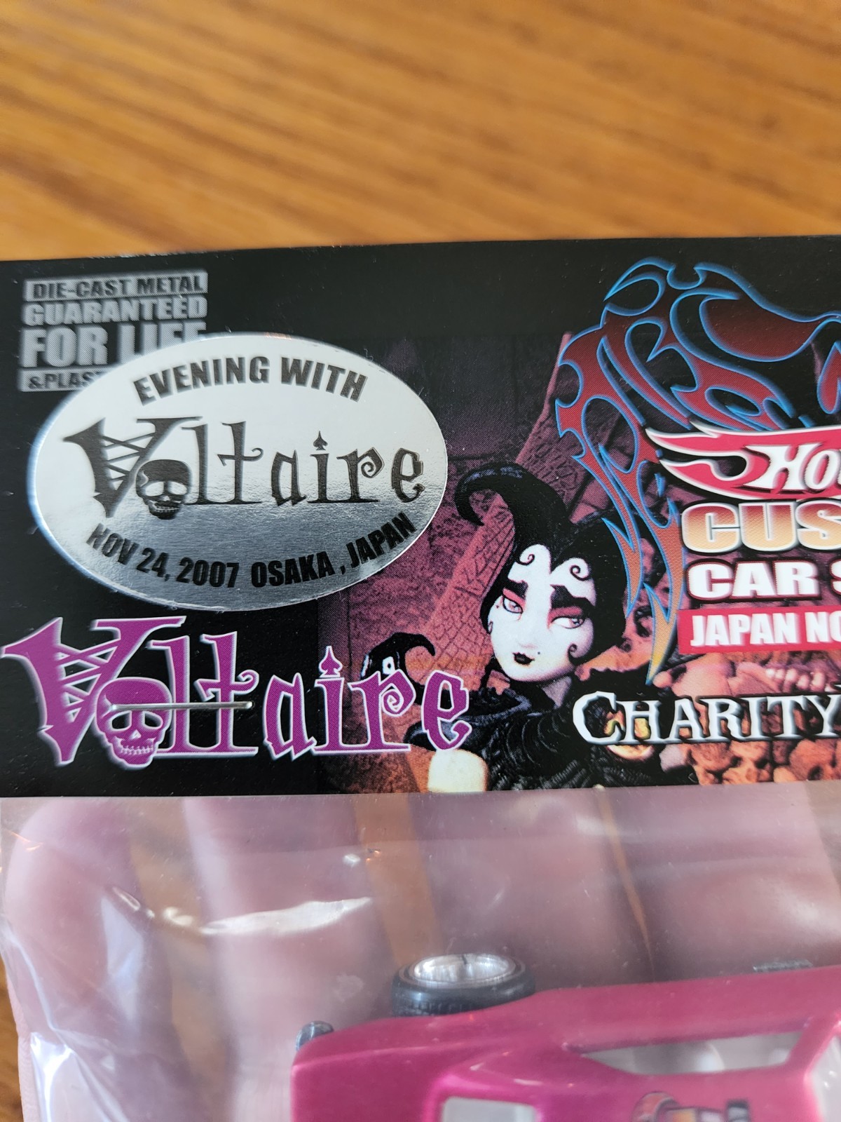Ultra-limited 1 of 30 Hot Wheels 2007 Japan Red Evening with Voltaire Camaro