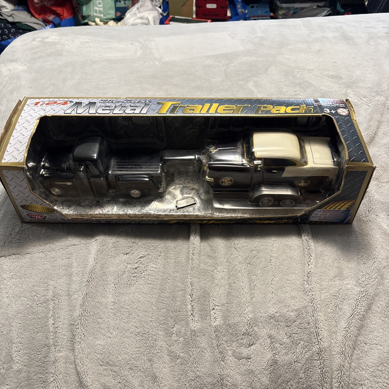 Motor Max For 1:24 Collectors Edition Die Cast Metal Trailer Pack Model 75200