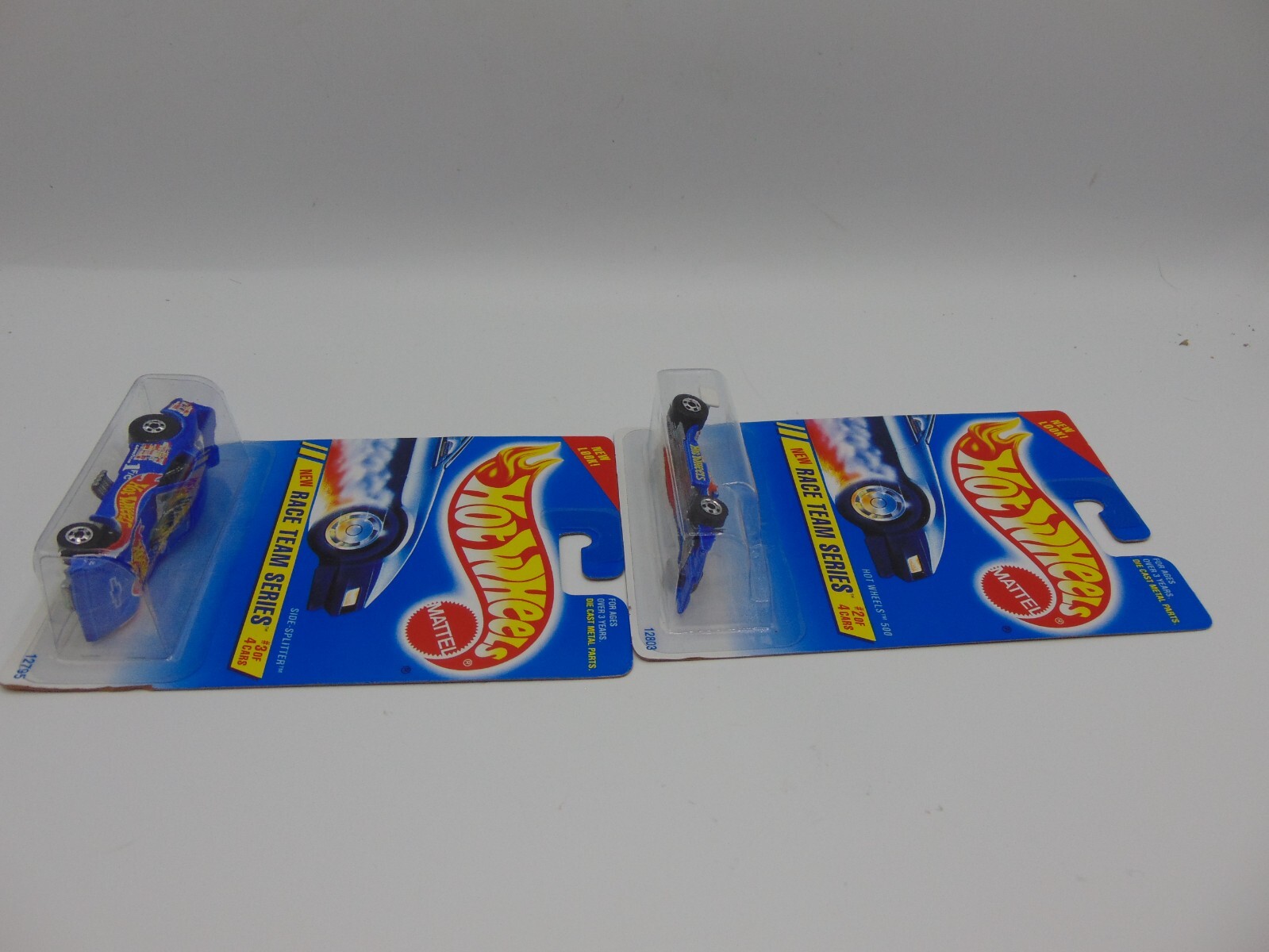 Hot Wheels Race Team Series Hot Wheels 500 and Side Splitter 4 Cars