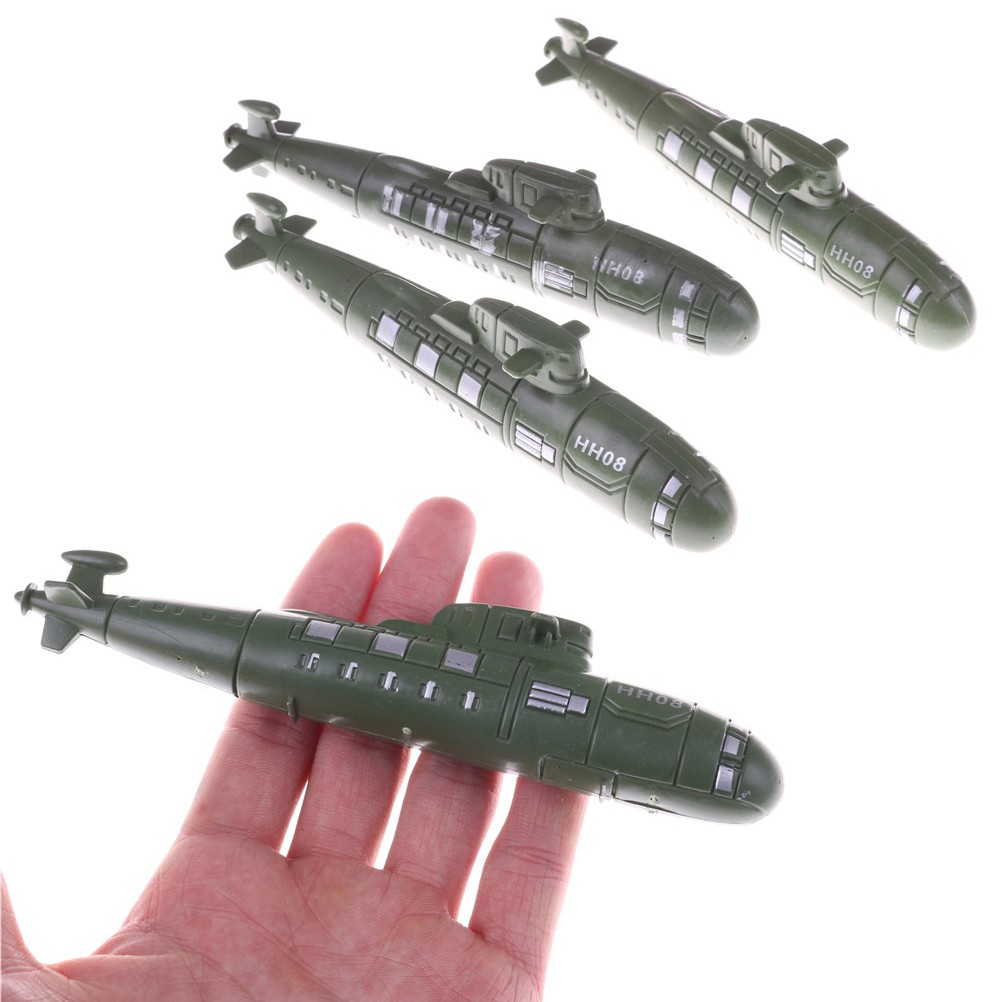 2PCS World War II war military submarine model sand scene model toy.ecJ TsAMHJ