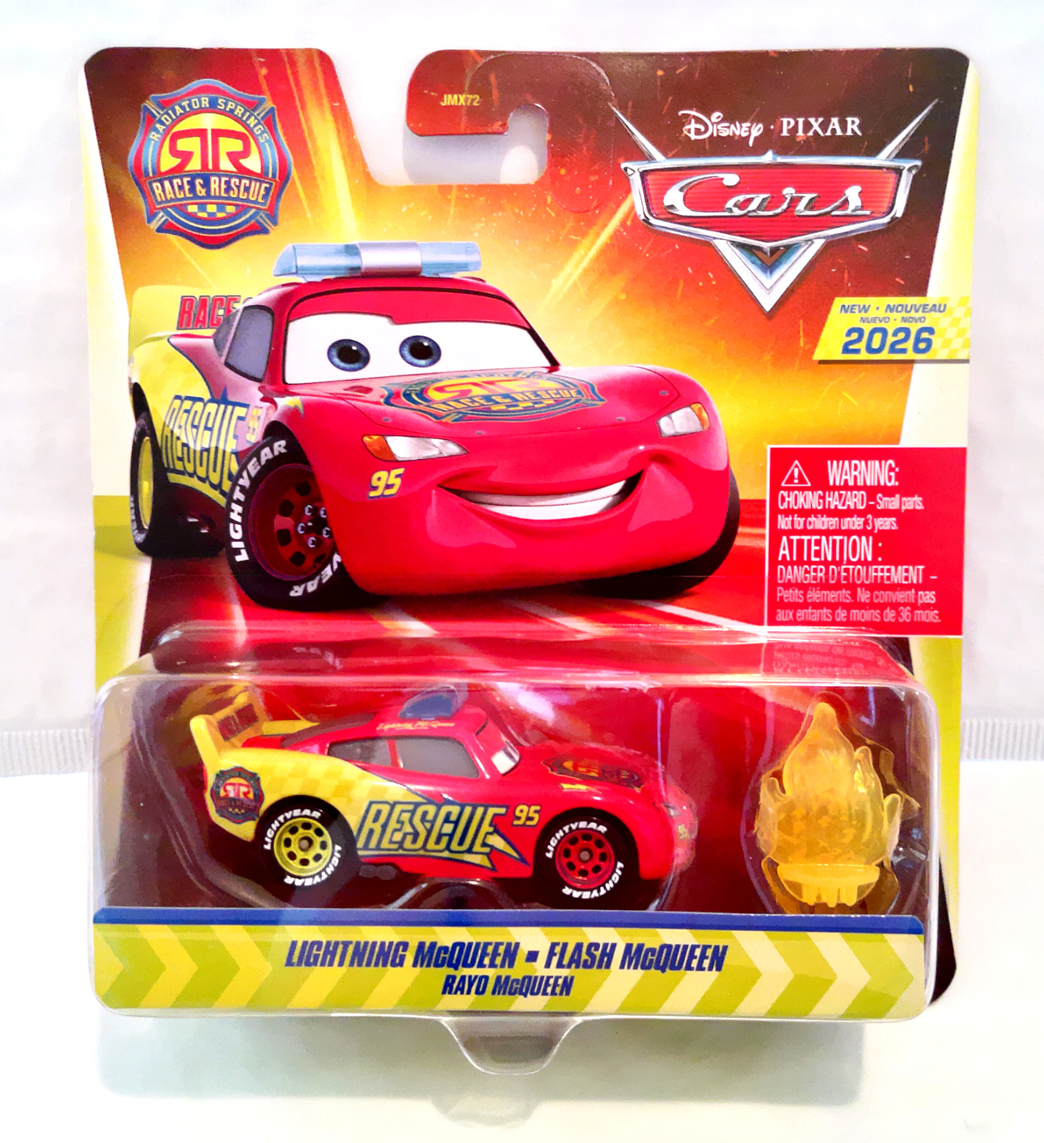 6 Disney Pixar Cars Race & Rescue Kathy Sarge Mater Sally Guido & Luigi McQueen