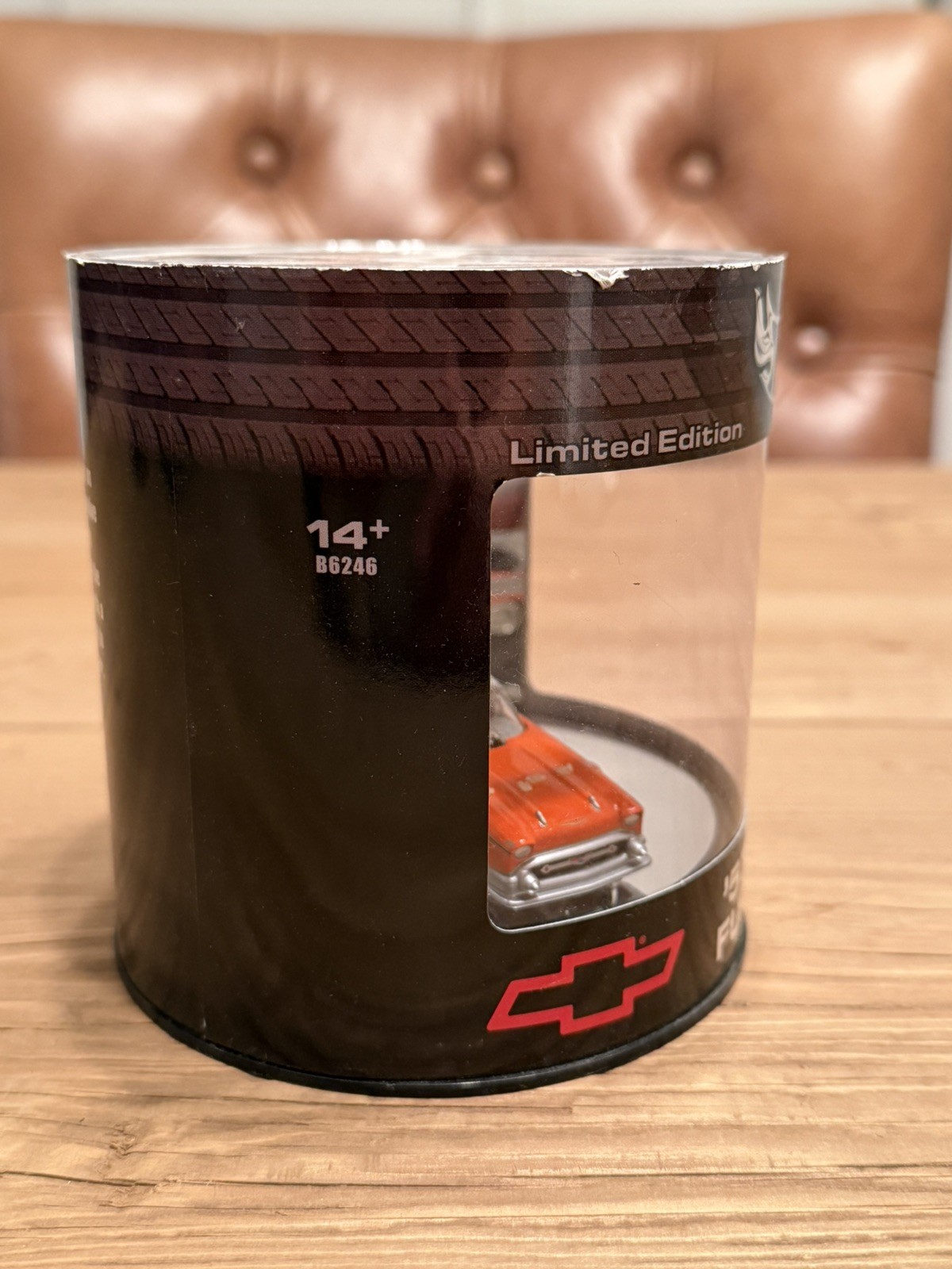 Funny CarHot Wheels Oil Can ‘57 Chevy Funny Car Racing Series 2 of 4 1957 Orange