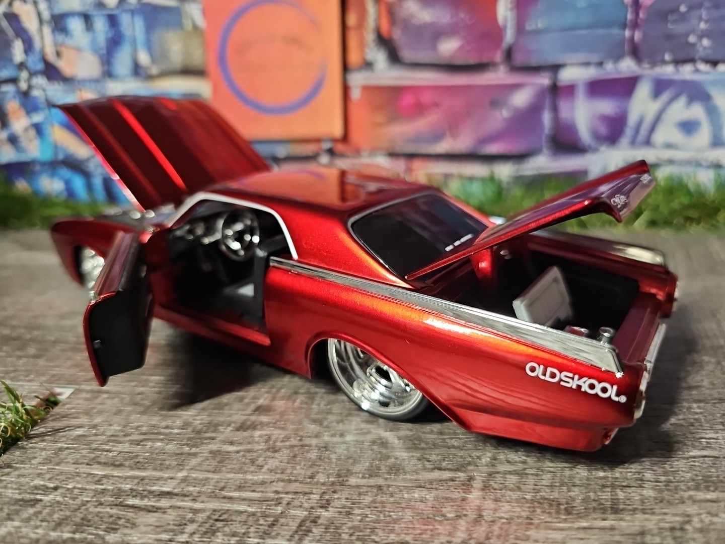 Vntg 2005 Jada Dub City Oldskool Rick Dore 1963 Ford Thunderbird 1:24 NO BOX