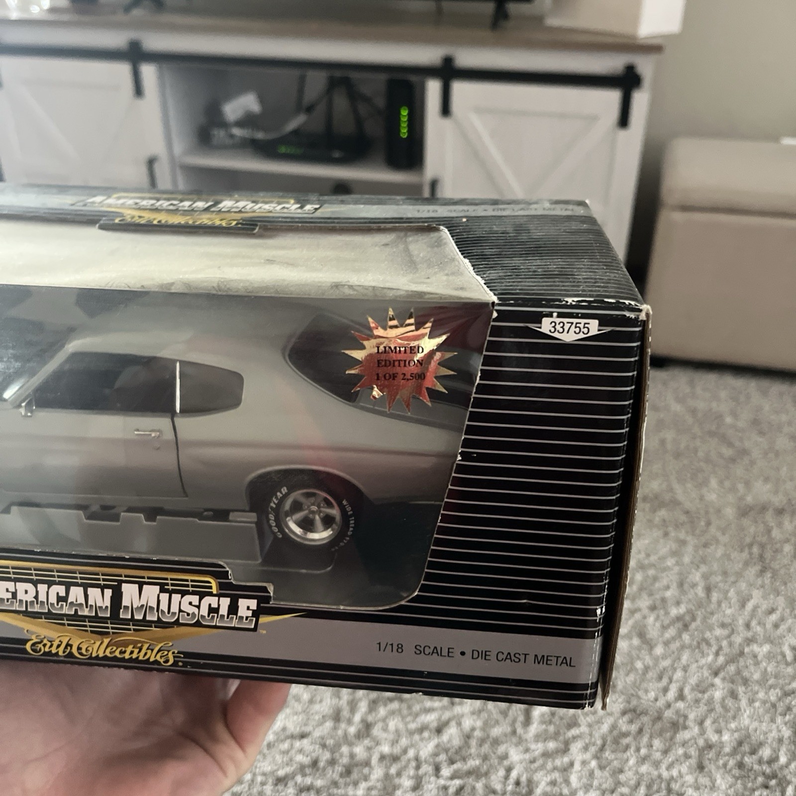 Ertl American Muscle 1970 Chevy Chevelle SS 454 1:18 Scale Diecast Car LE New