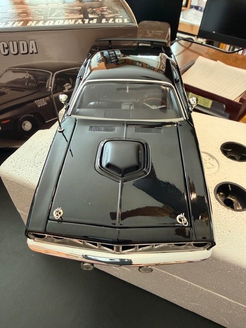 1971 Plymouth Cuda Diecast Car by ACME