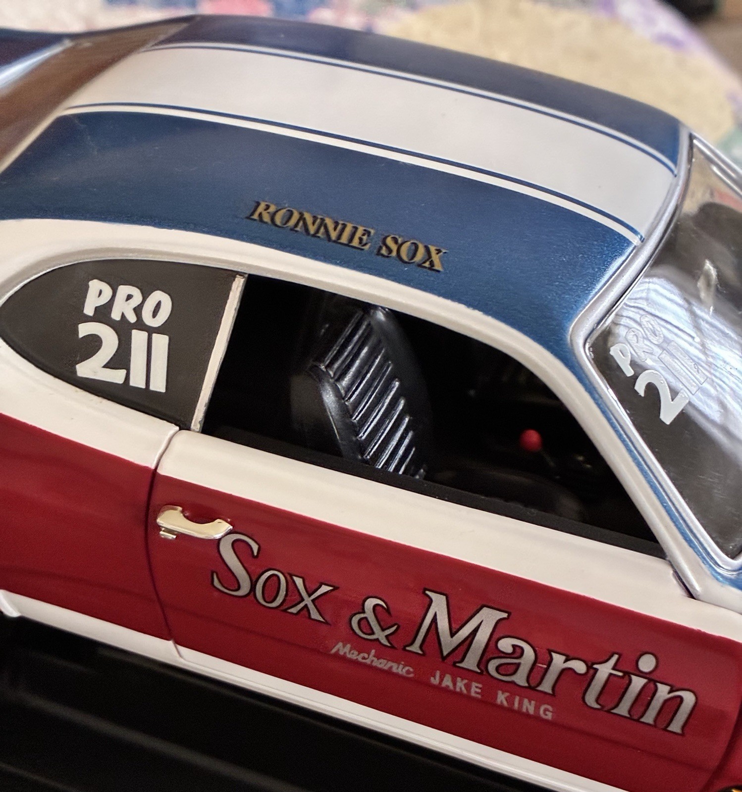 1/18 Ertl 1970 Plymouth Duster Sox and Martin by Supercar Collectibles