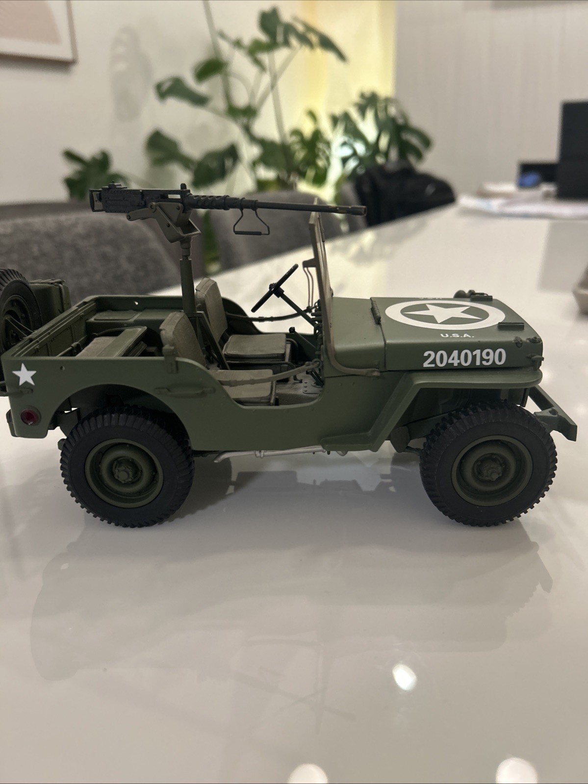 Danbury Mint 1:16 World War 2 Willy’s Jeep Replica – See Description