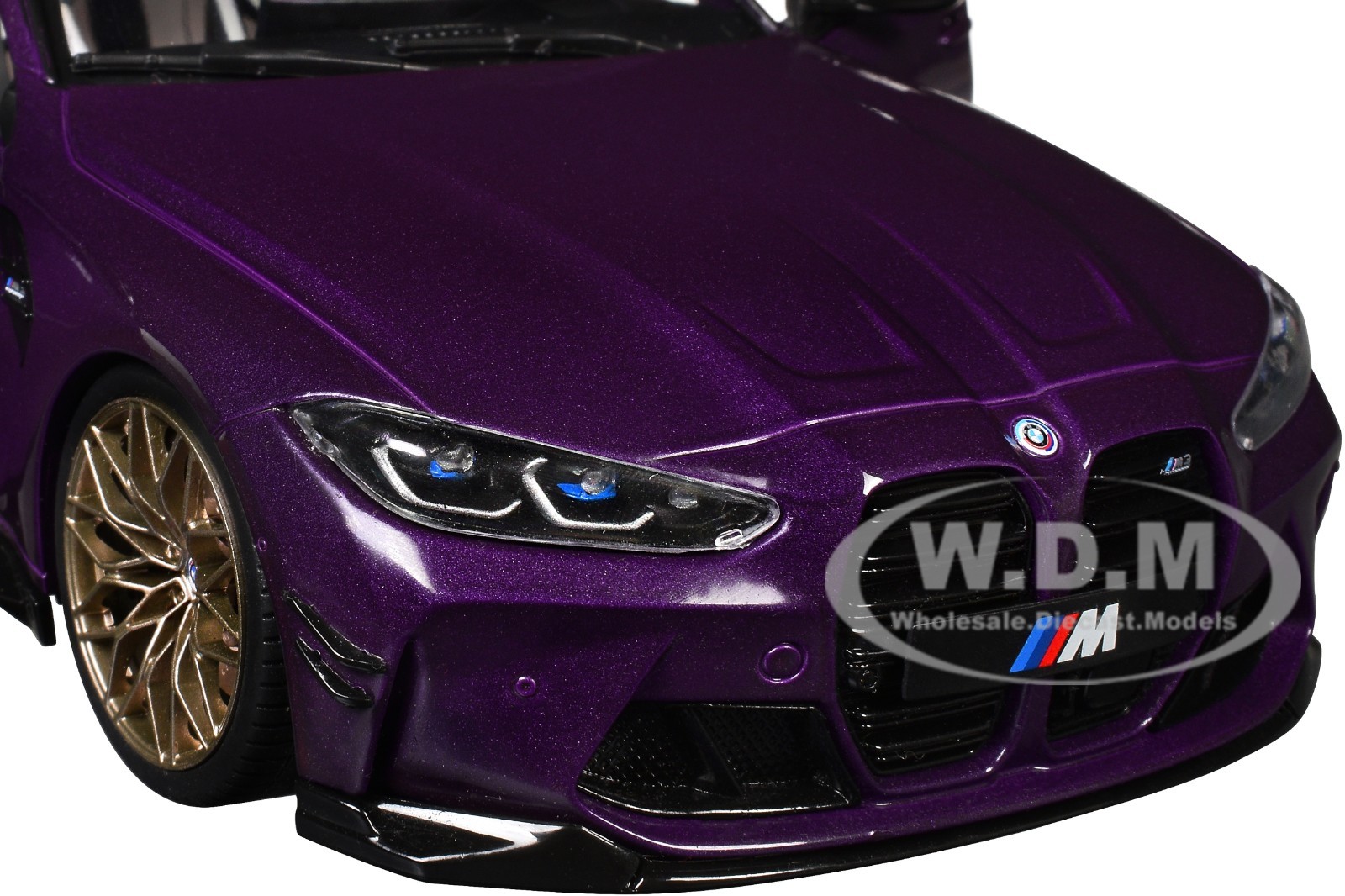 2024 BMW M3 COMPETITION M XDRIVE TOURING TWILIGHT PURPLE 1/18 BY SOLIDO S1813701