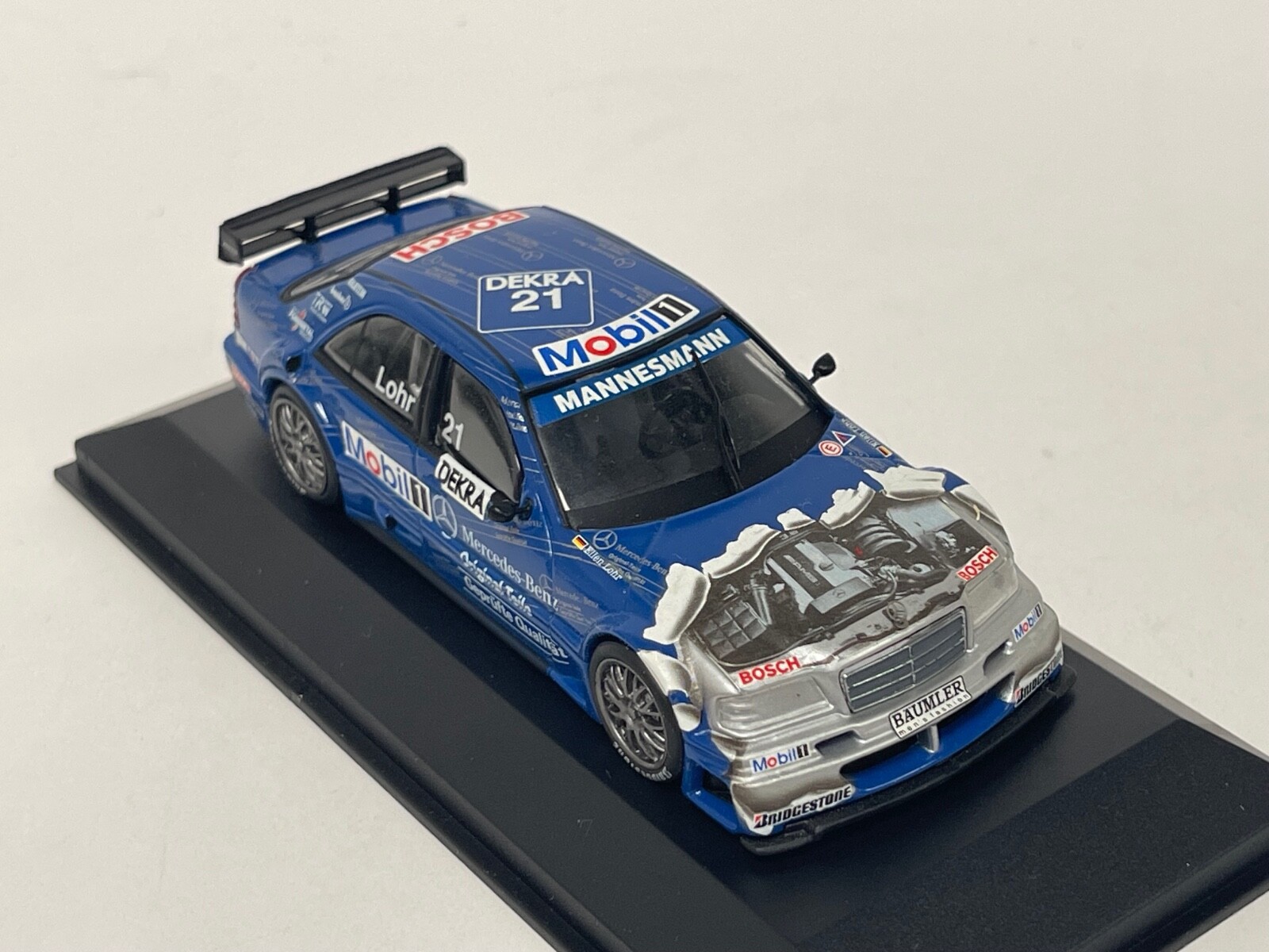 1/43 Minichamps Mercedes AMG C-Class 1996 DTM, Pearson E.Lohr 430963521 CS907