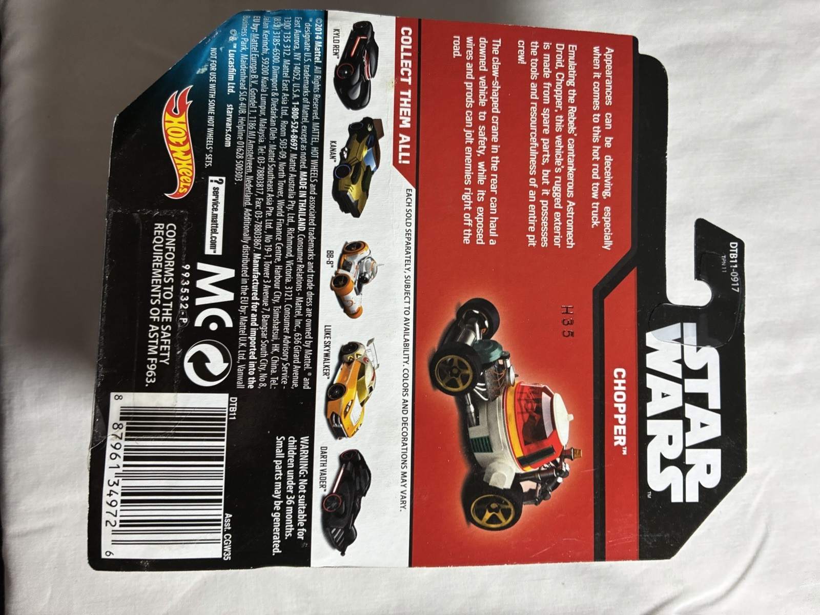 Hot Wheels Star Wars Lot Of 4