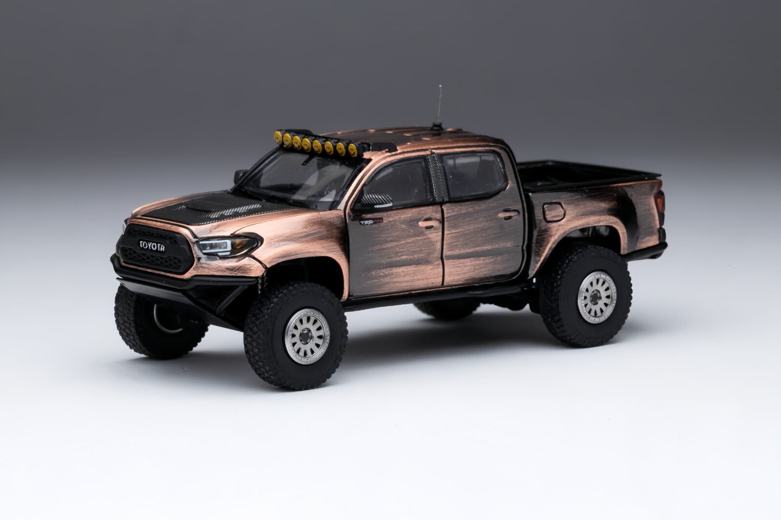 GCD 1:64 Toyota Tacoma Pre-Runner Brushed Bronze Color – US Exclusive