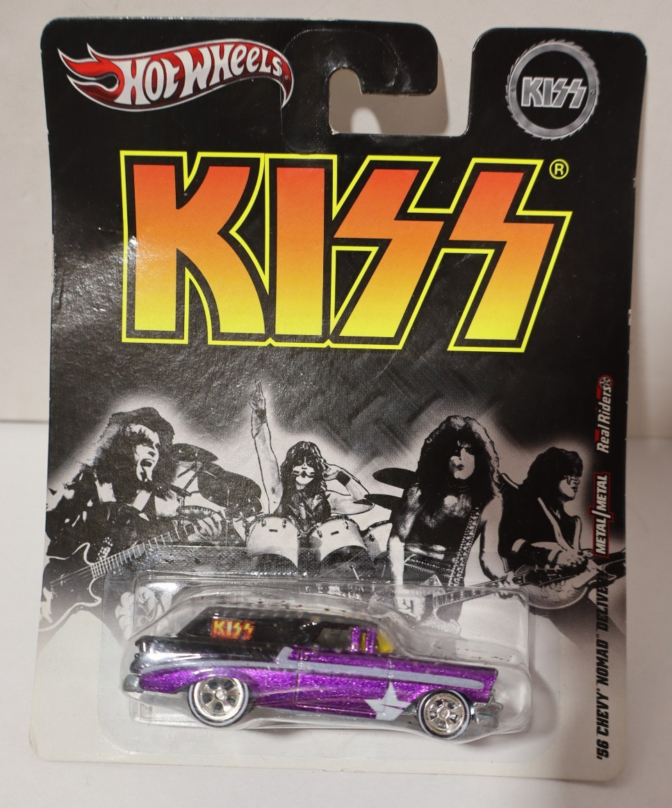 2012 Hot Wheels KISS ’56 Chevy Nomad Delivery Paul Stanley Sealed