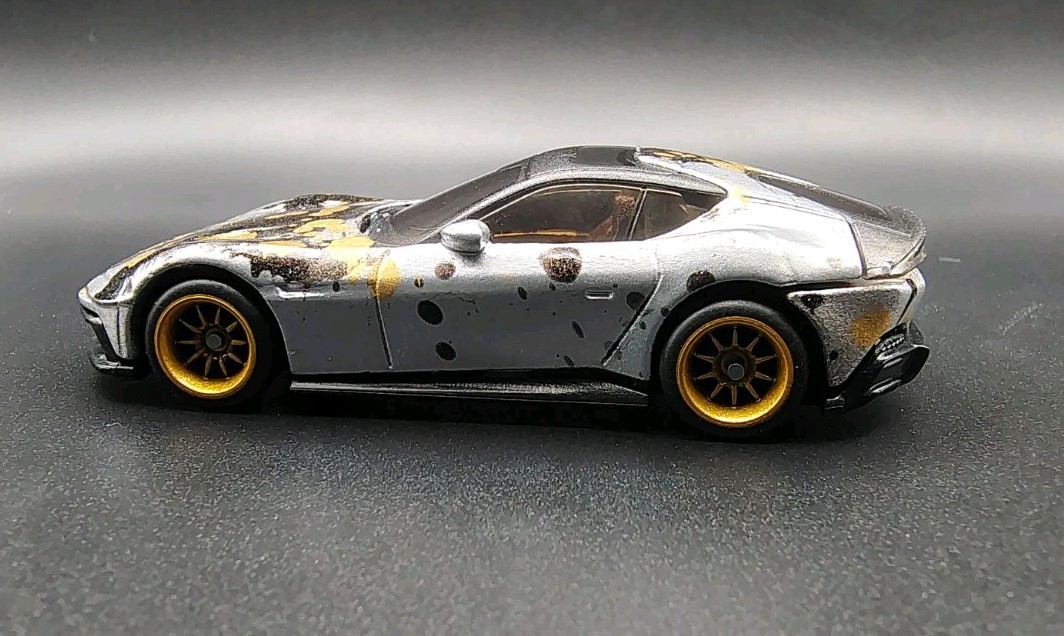 *Custom Hot Wheels* Ferrari 12Cilindri “Artsy Silverian” By NoScalpCustoms