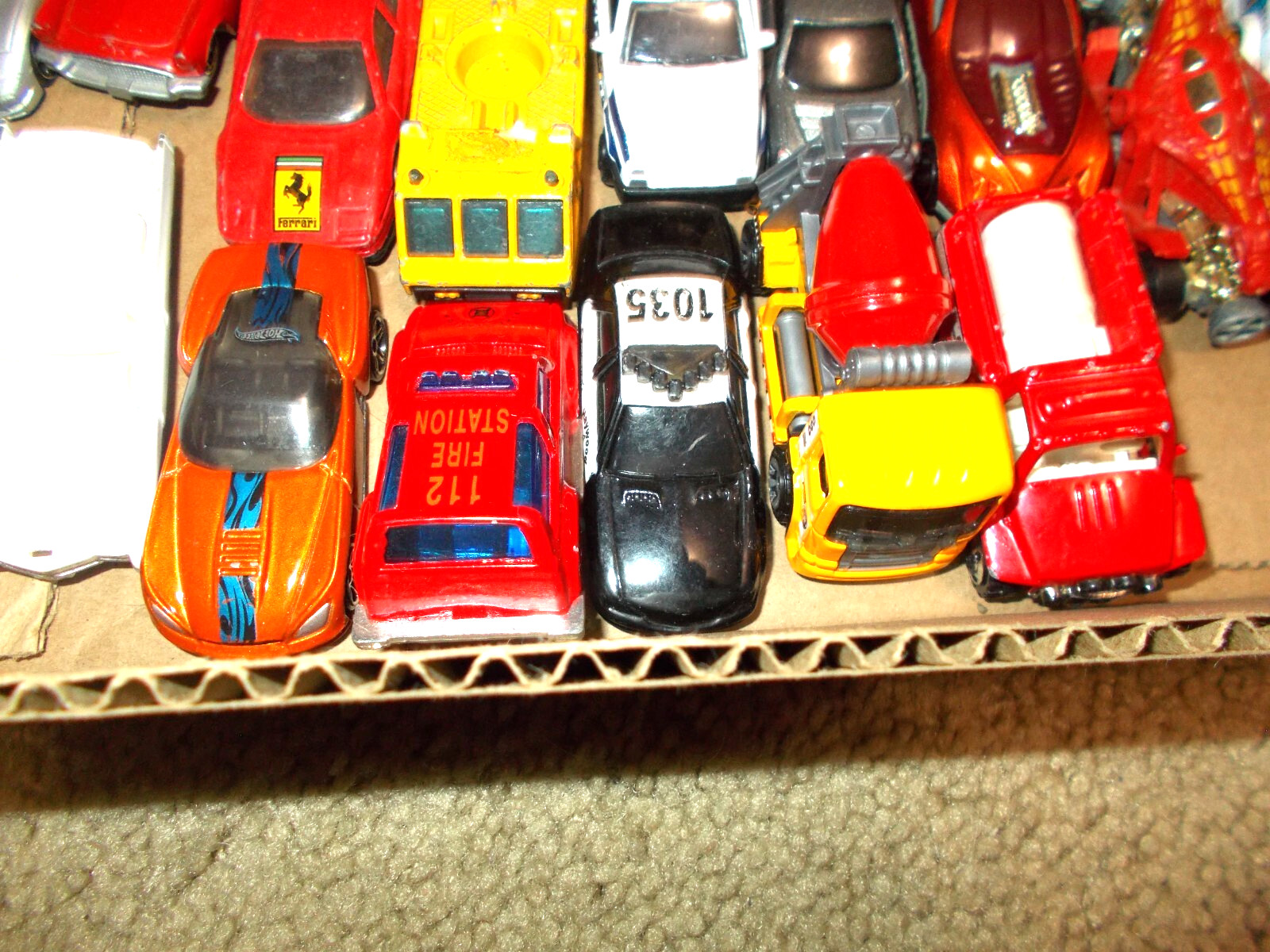 75 + LOT of 1:64 DIE-CAST & PLASTIC *HOT-WHEELS* and ETC. WHAT YOU SEE YOU GET