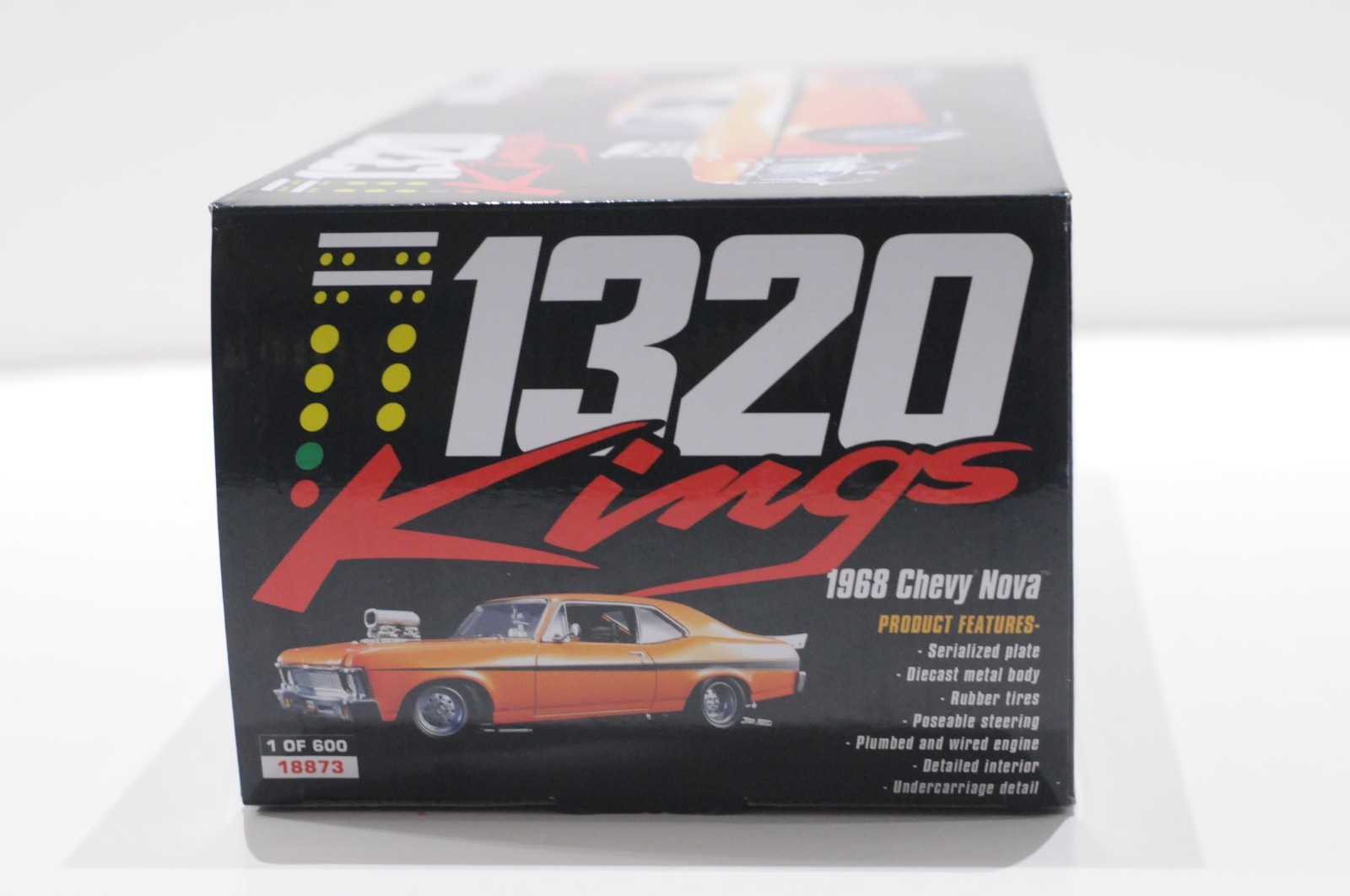 GMP 1968 CHEVY NOVA 1320 KINGS ORANGE SCALE 1:18 LIMITED 1 OF 600