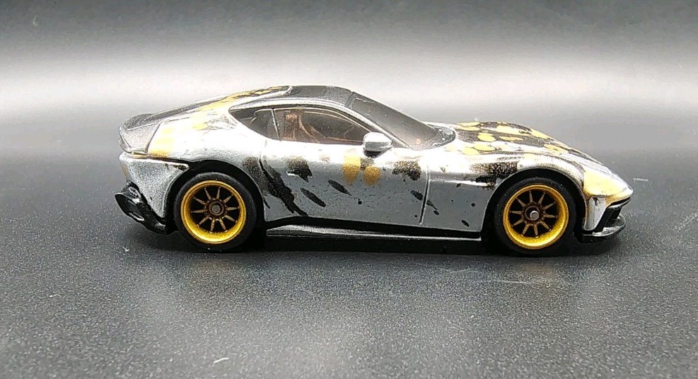 *Custom Hot Wheels* Ferrari 12Cilindri “Artsy Silverian” By NoScalpCustoms