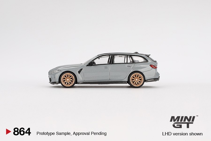 Mini GT 1:64 BMW M3 Competition Touring Brooklyn Grey #864